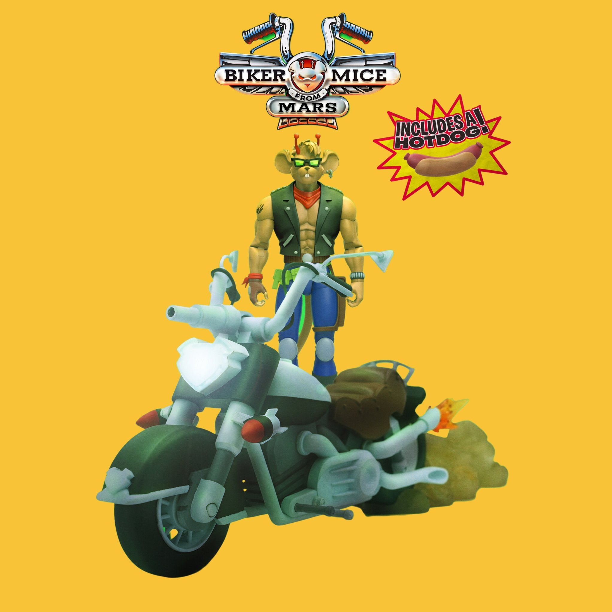 Biker Mice From Mars Throttle's Martian Monster Bike、mySite、hgirdovlk