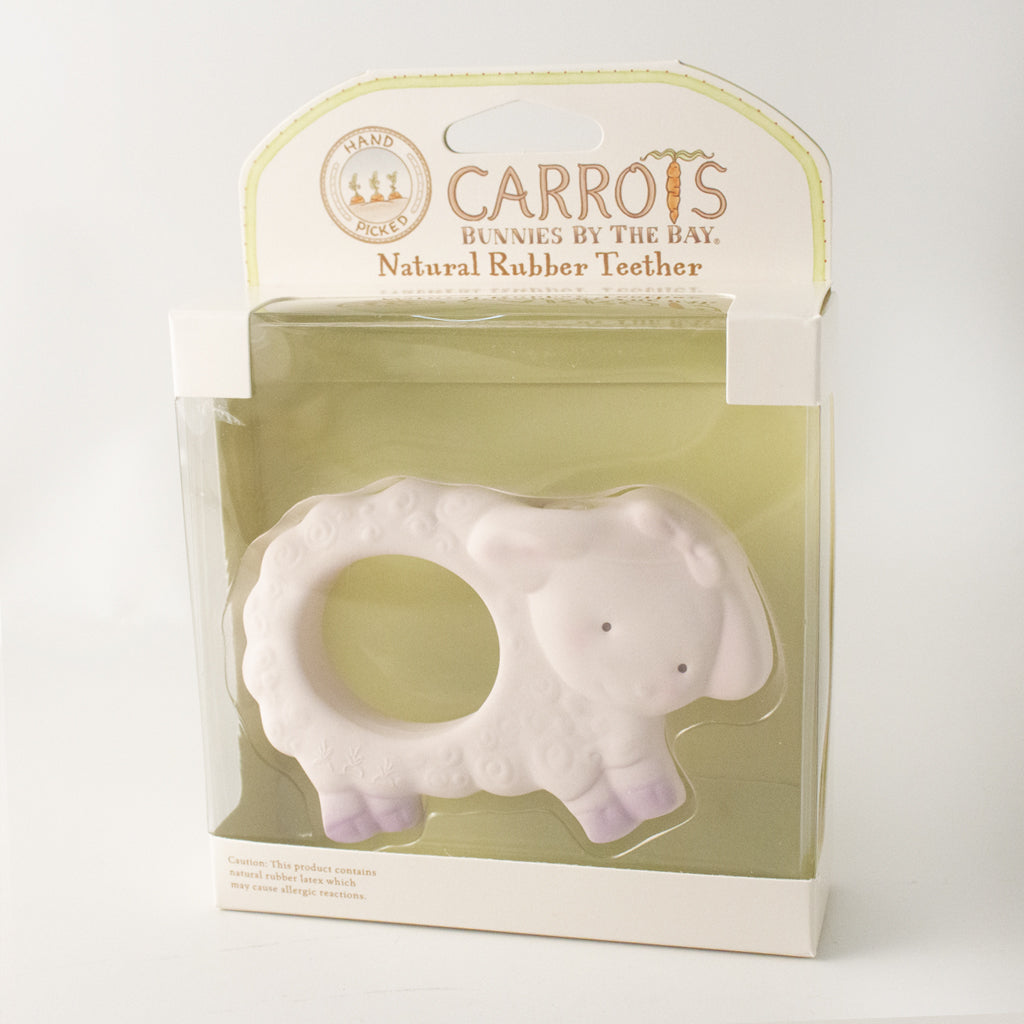 RETIRED - Lamb Teether - Carrots庐 Collection、mySite、g9winljtr