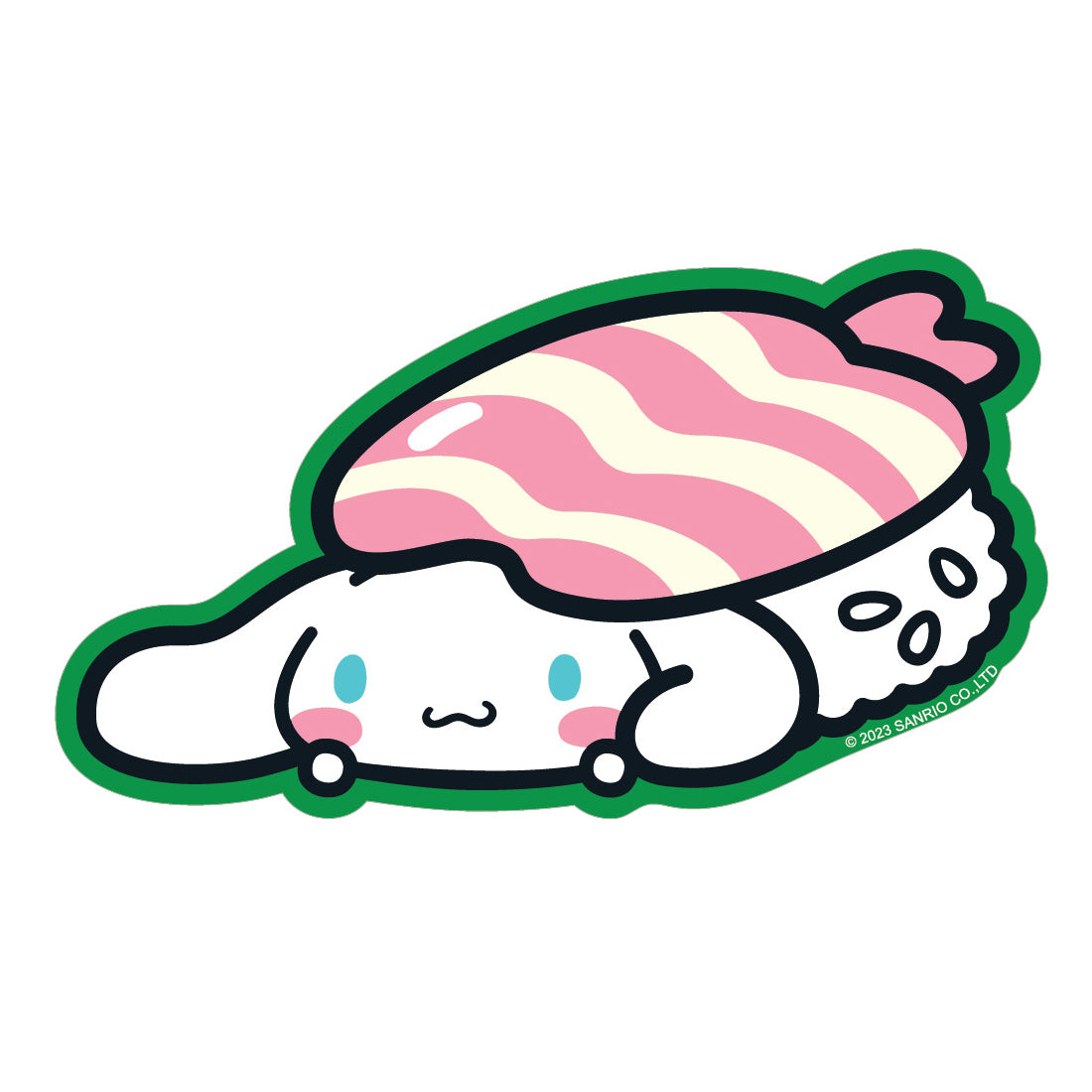  Cinnamoroll Nigiri Vinyl Sticker Decal、mySite、ghnorth