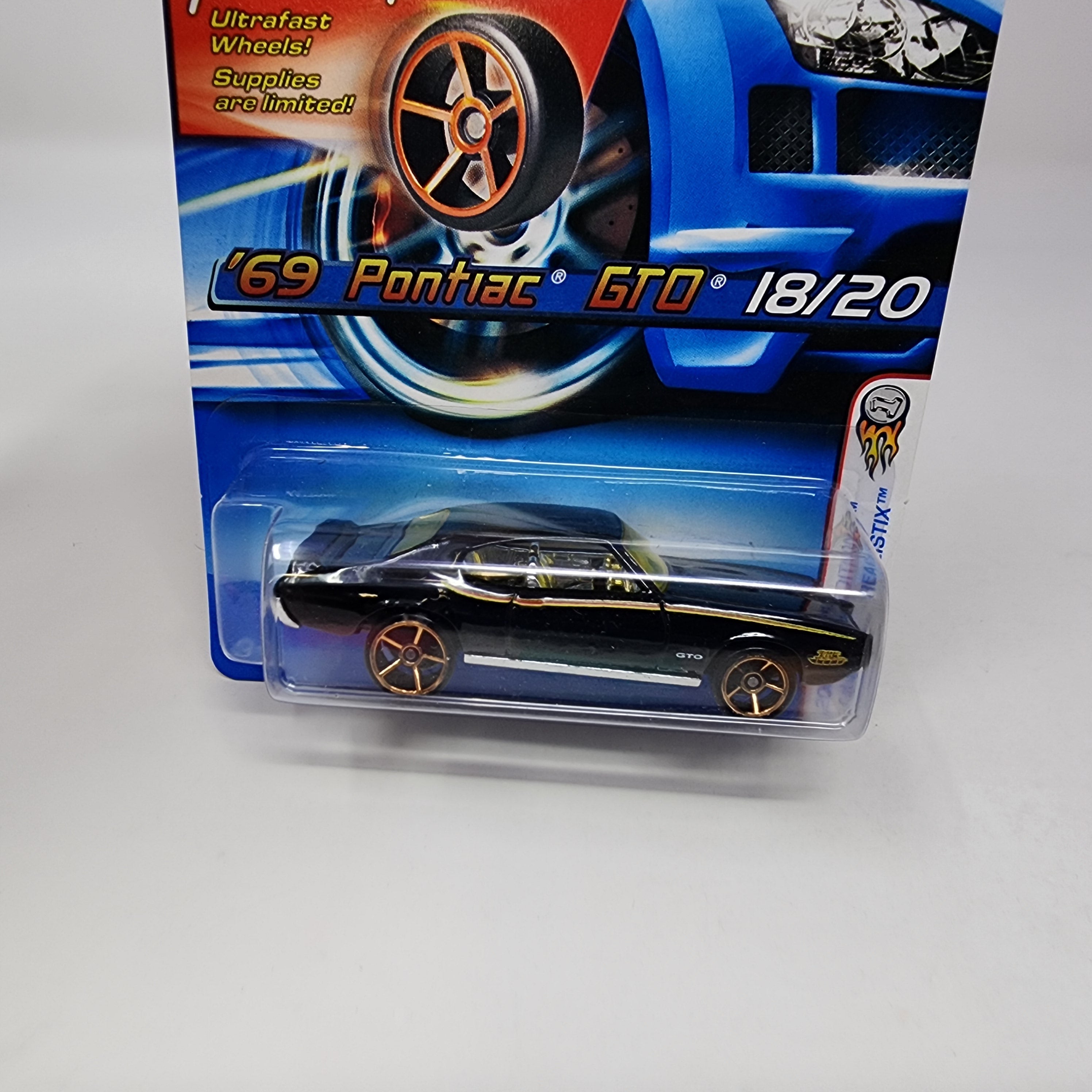 '69 Pontiac GTO #18 * FTE Rims * Hot Wheels 2005、mySite、hgirdovlk