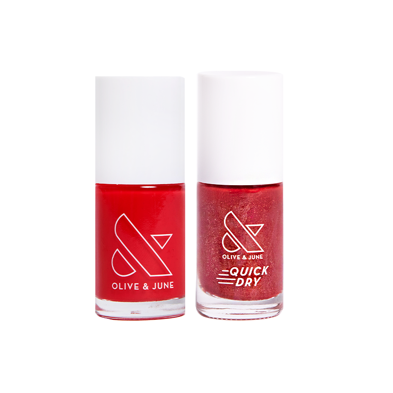 Fall Reds Polish Duo - I Like It Spicy + Lippy - Loyalty Reward、mySite、solidvoid