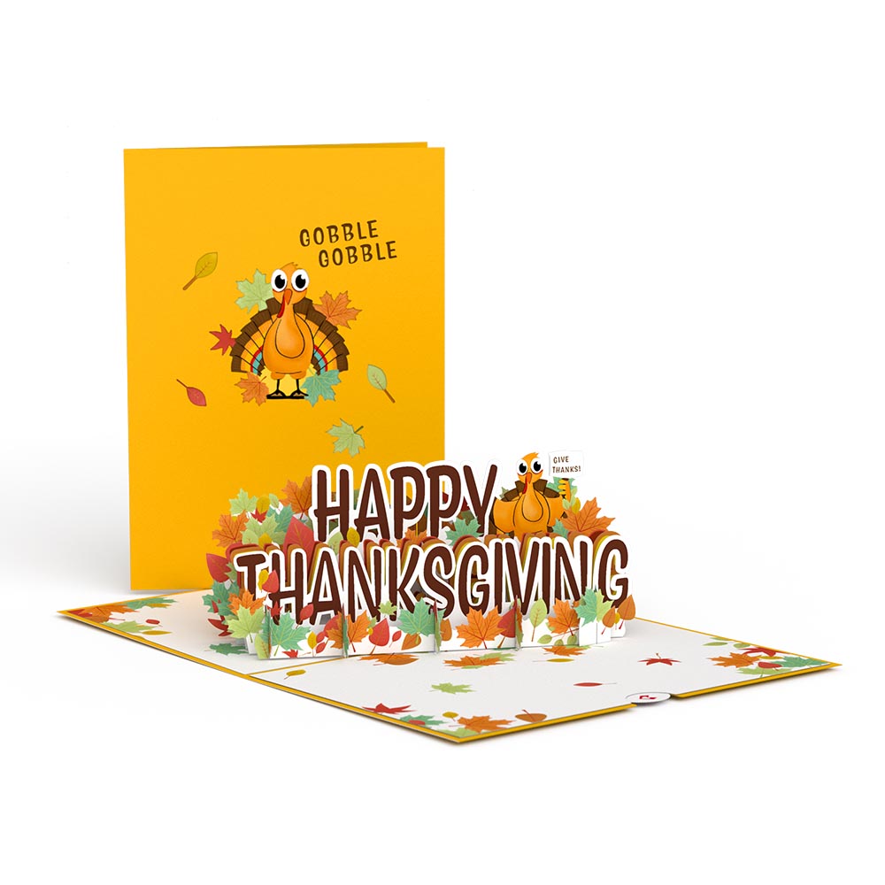 Happy Thanksgiving Pop-Up Card、mySite、solidvoid