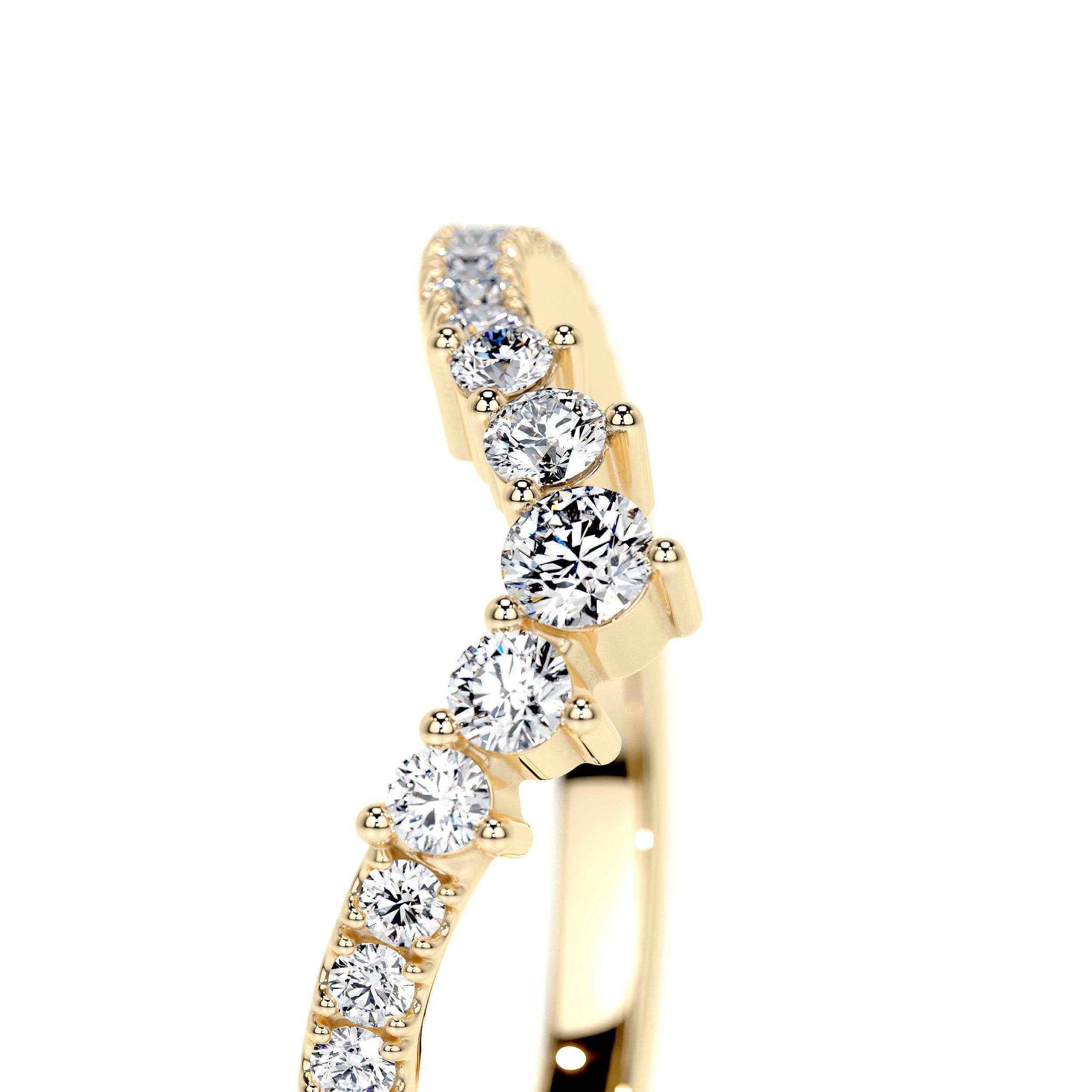 Mia Lab Grown Diamond Wedding Ring (0.35 Carat) -18K Yellow Gold、mySite、hinf8tx79