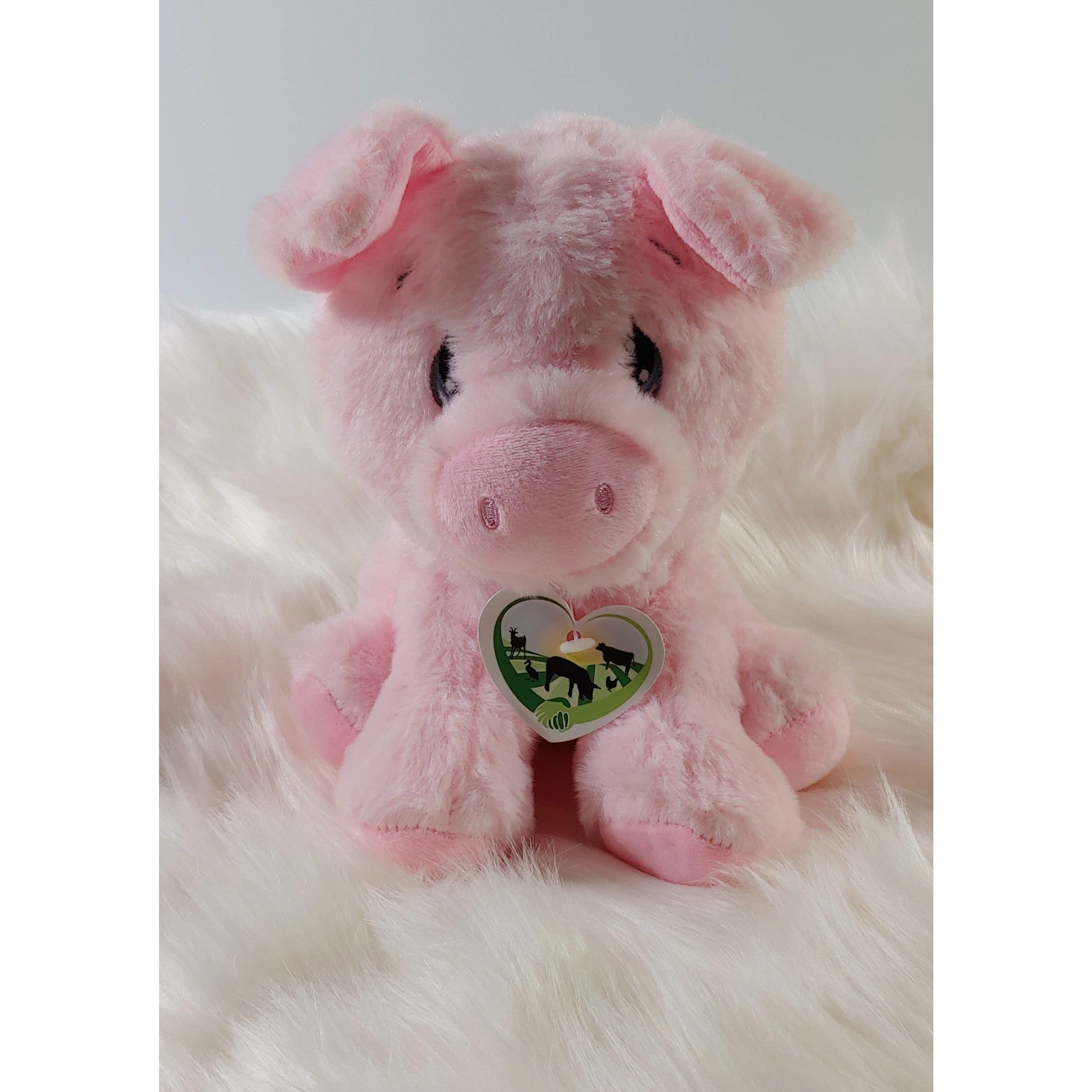 Plush Pig STELLA Rooterville Animal Sanctuary's Inspiration、mySite、g9winljtr