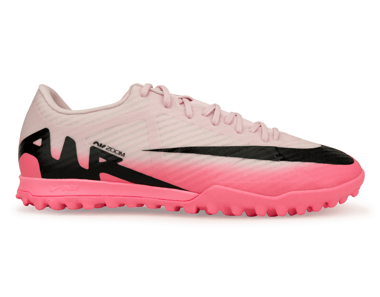 Nike Men's Zoom Mercurial Vapor 15 Academy TF Pink Foam/Black、mySite、noshort