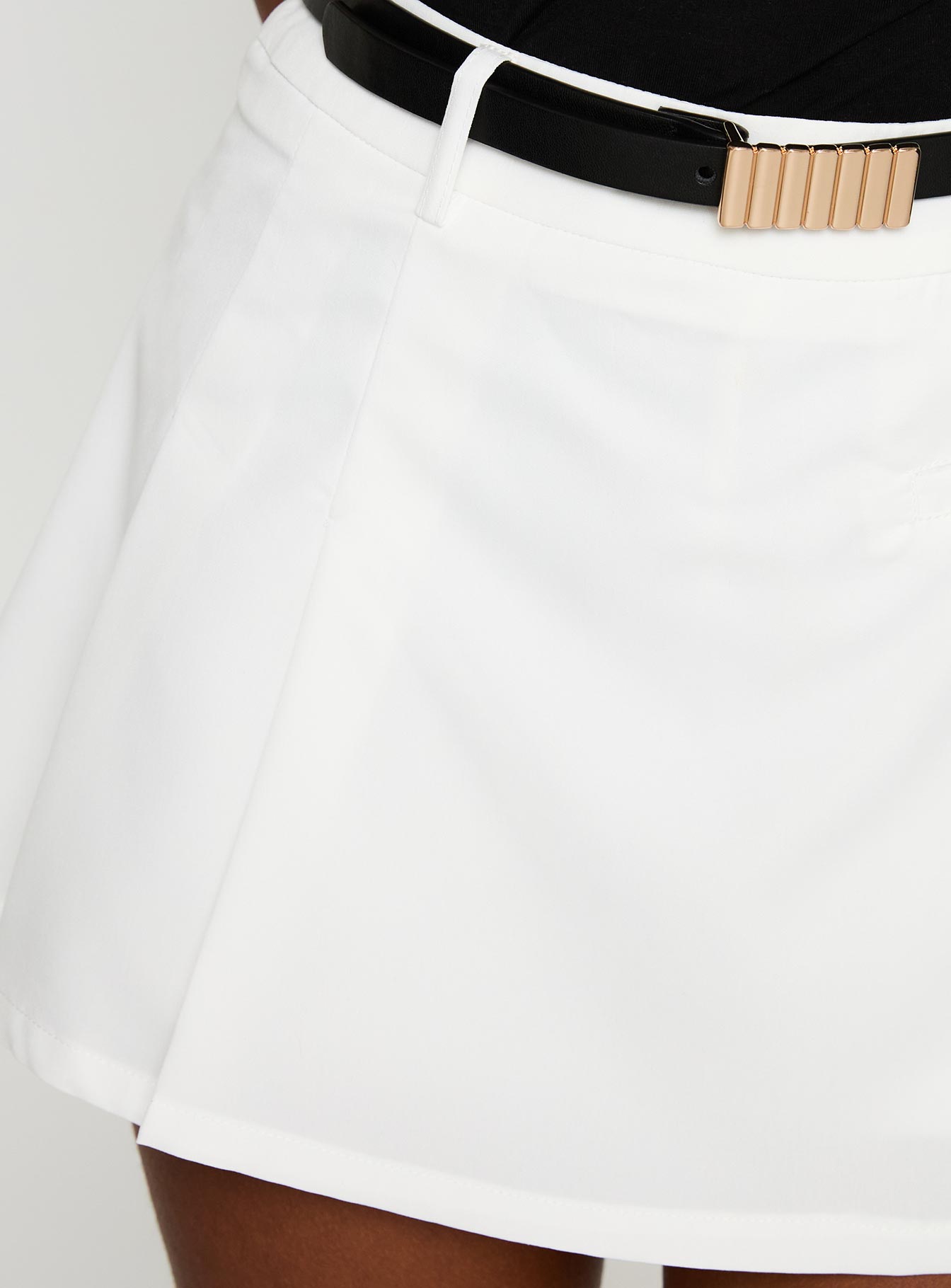 Barrymore Mini Skort White、mySite、solidvoid