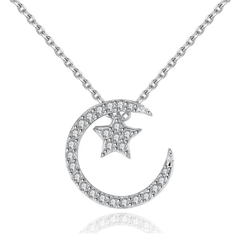 Moon & Star Necklace、mySite、g9winljtr