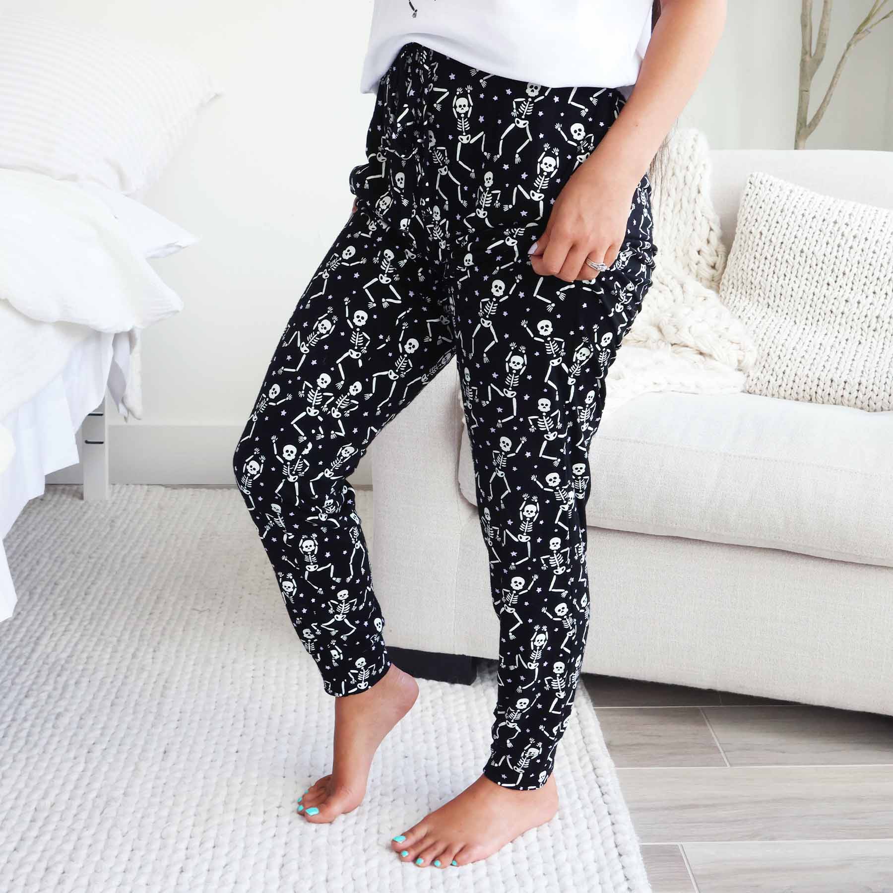  Baddie Bones Unisex Adult Pajama Pants、mySite、layawaytickets