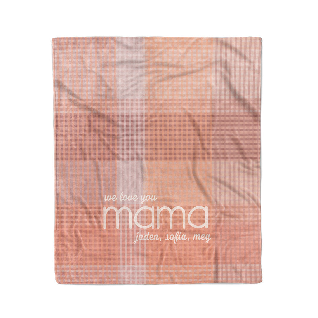  Personalized Blanket | Mama's Warm Love、mySite、layawaytickets