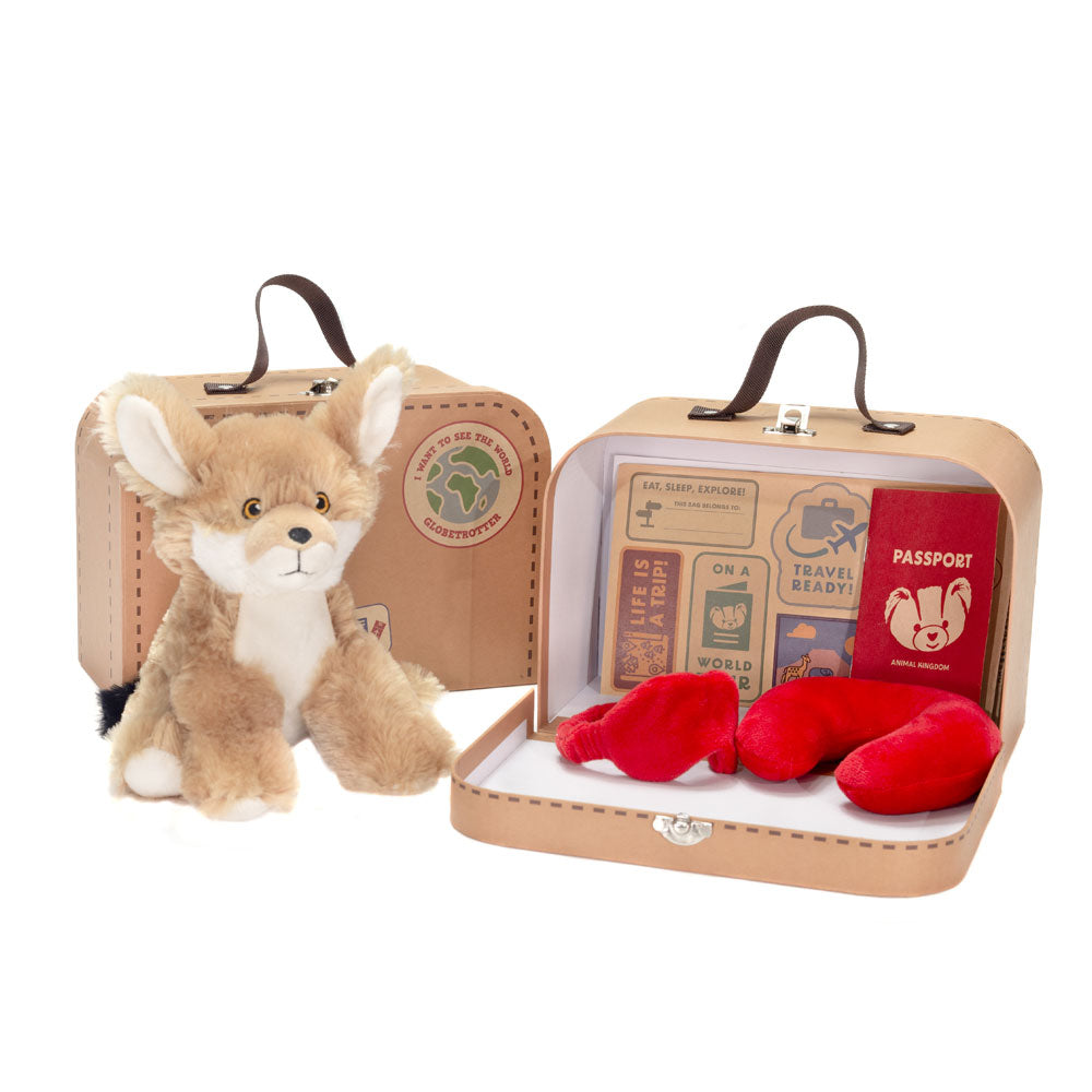 Lil Explorers Fennec Fox Travel Case、mySite、g9winljtr
