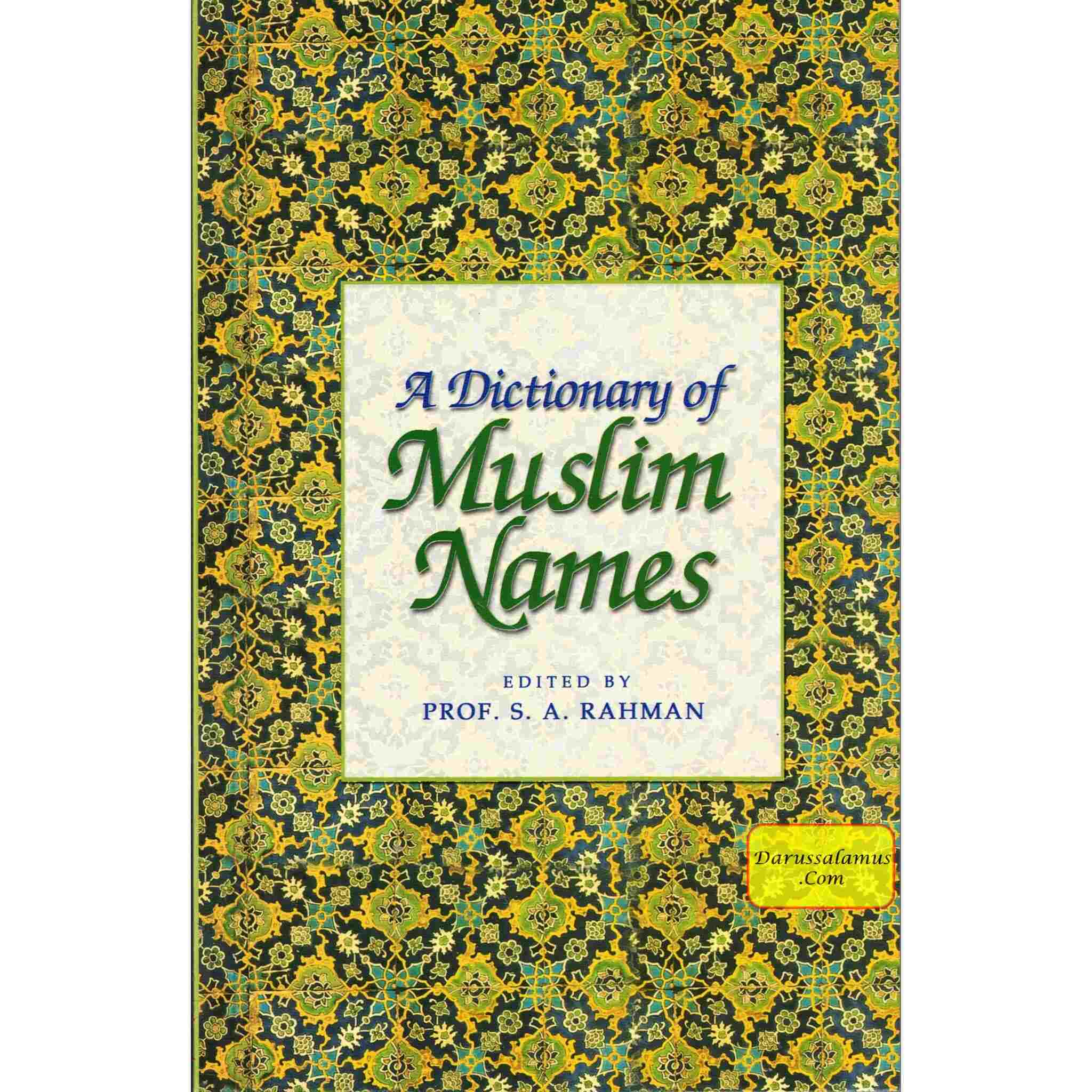 A Dictionary of Muslim Names By S. A. Rahman、mySite、topwebapps
