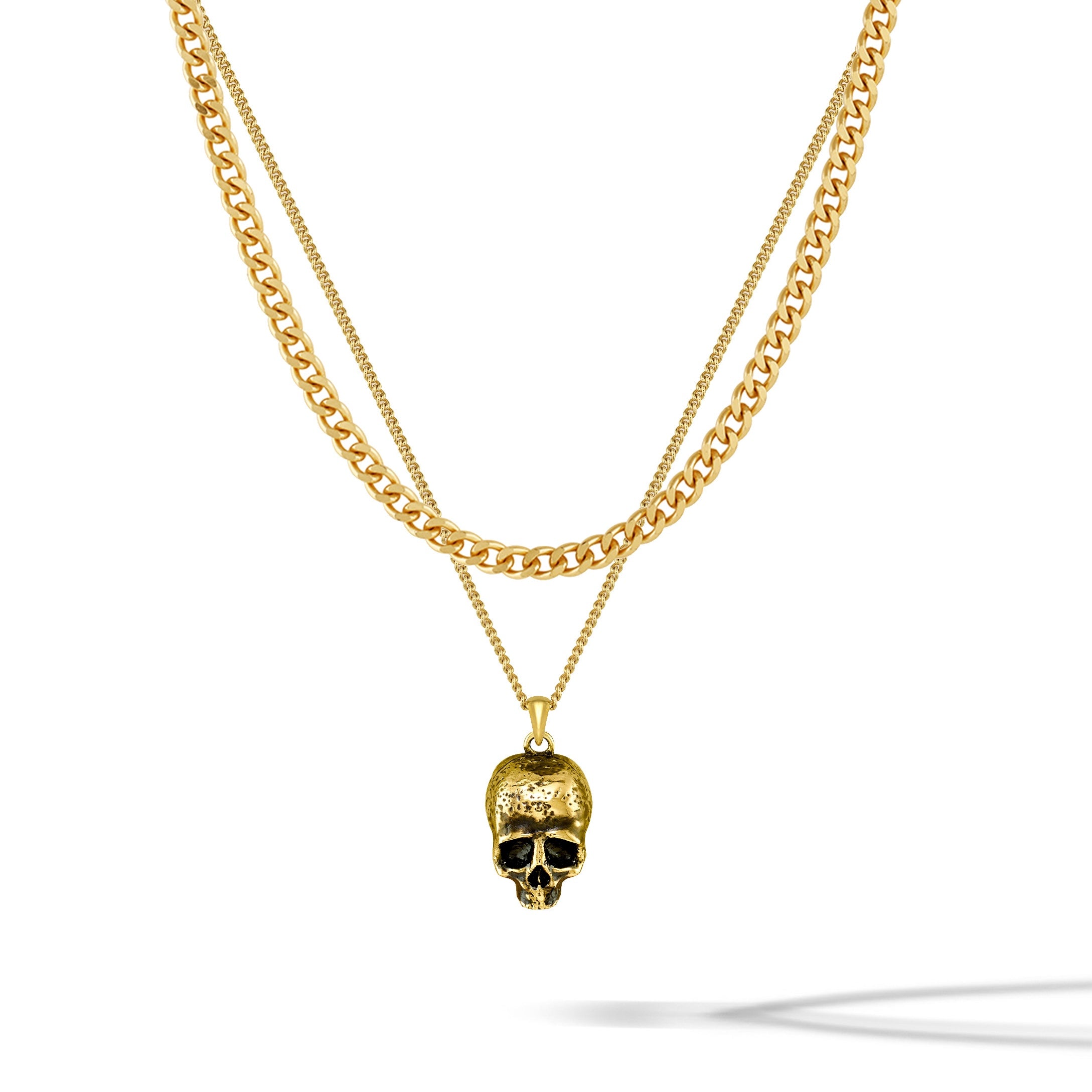  Momento Mori Pendant - Gold Set