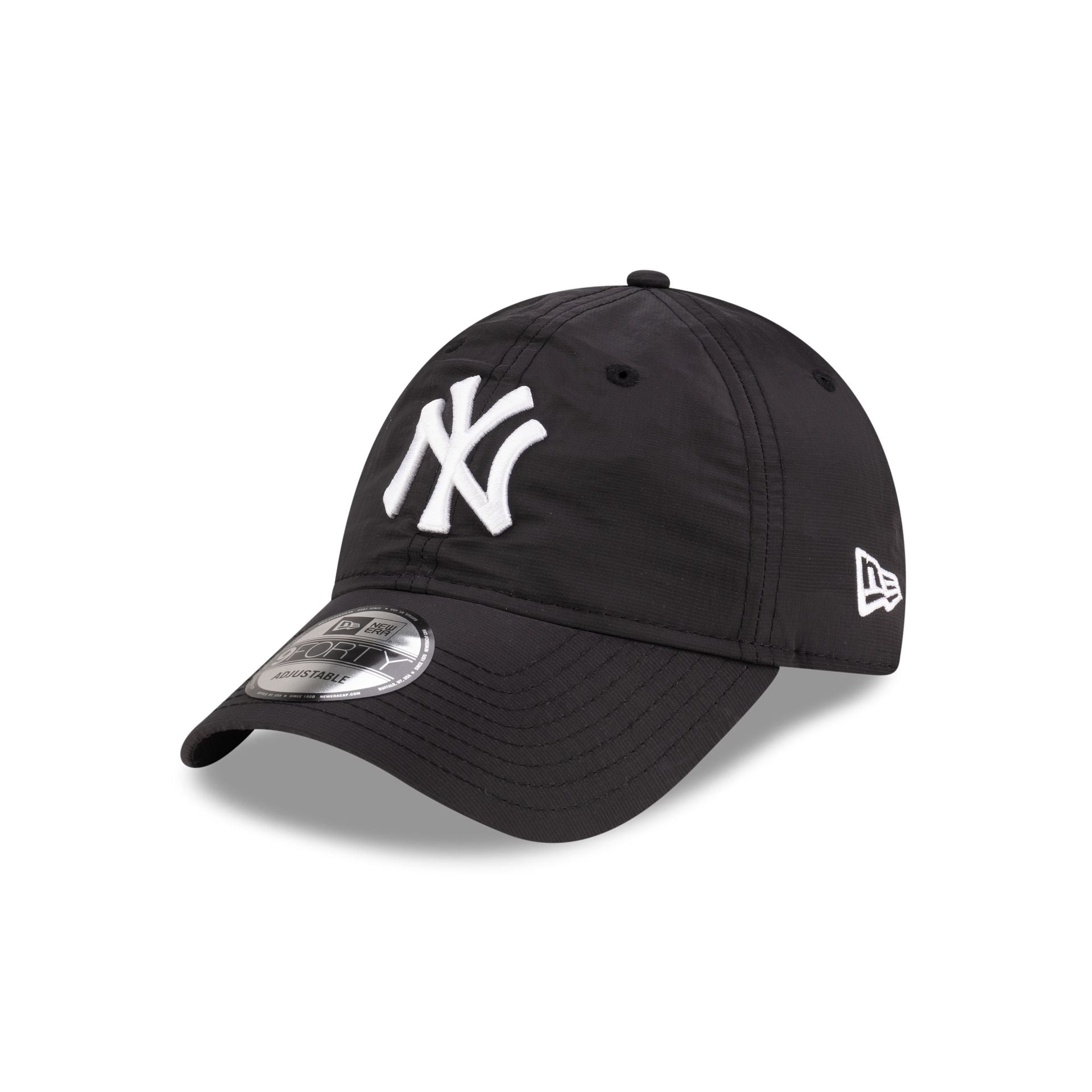 New York Yankees Black Nylon 9FORTY Adjustable Hat、mySite、vikingsvslions