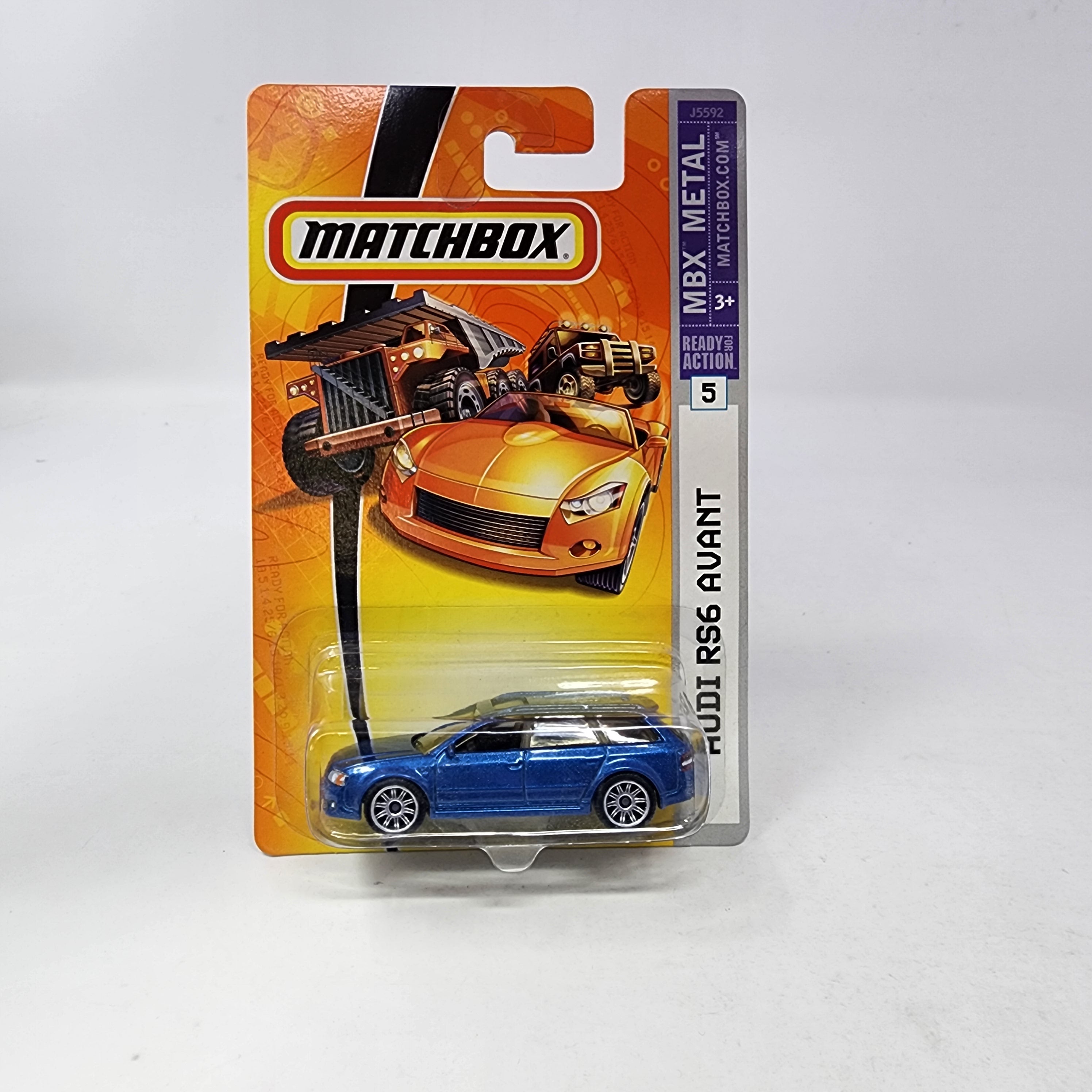 Audi RS6 Avant #5 * BLUE * Matchbox Basic、mySite、hgirdovlk
