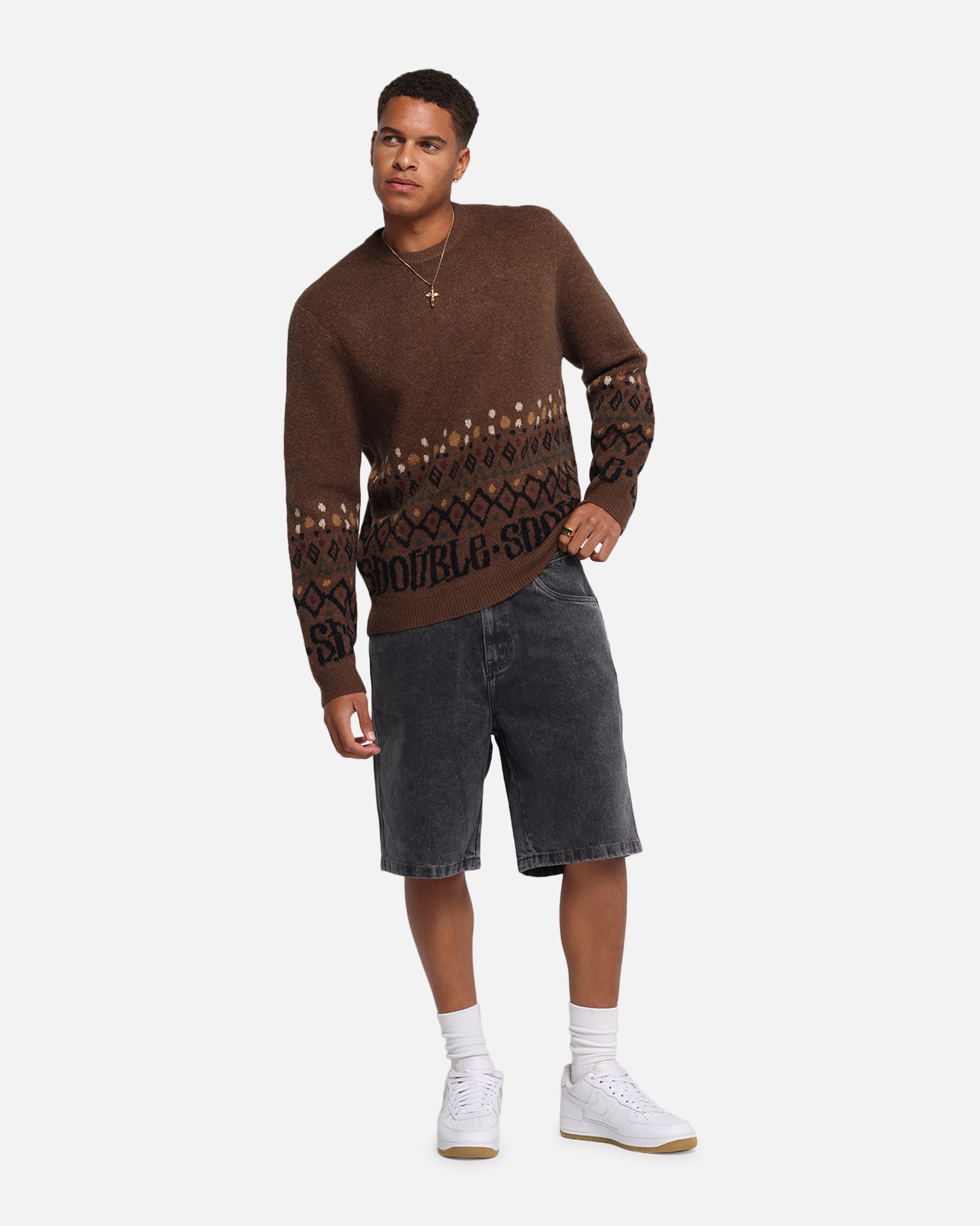 S Double Denim Standard Shorts Faded Black、mySite、zt4zffjzw