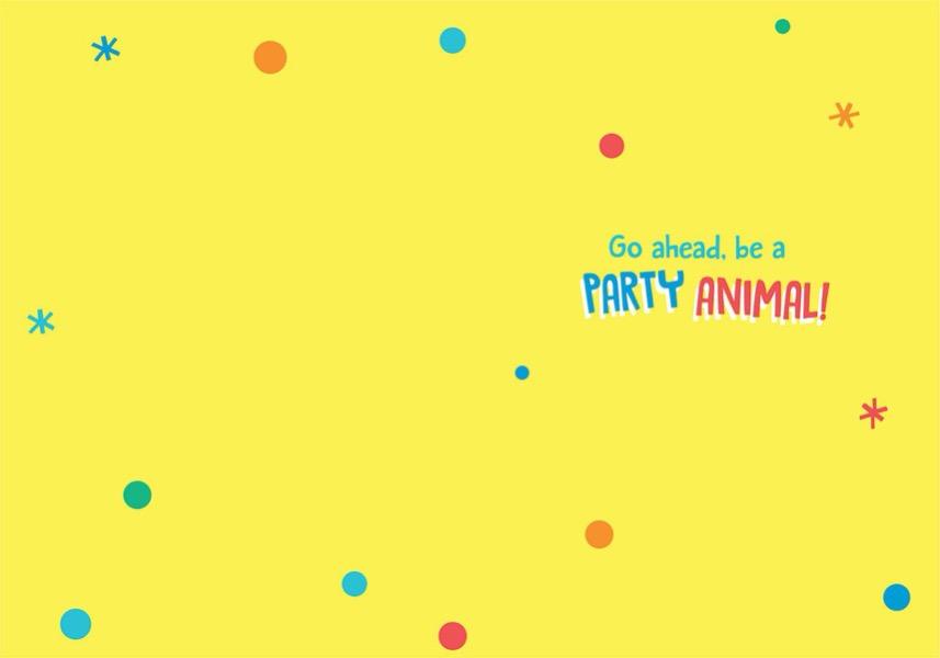  Birthday Note Card - Birthday Pug Foil、mySite、ghnorth