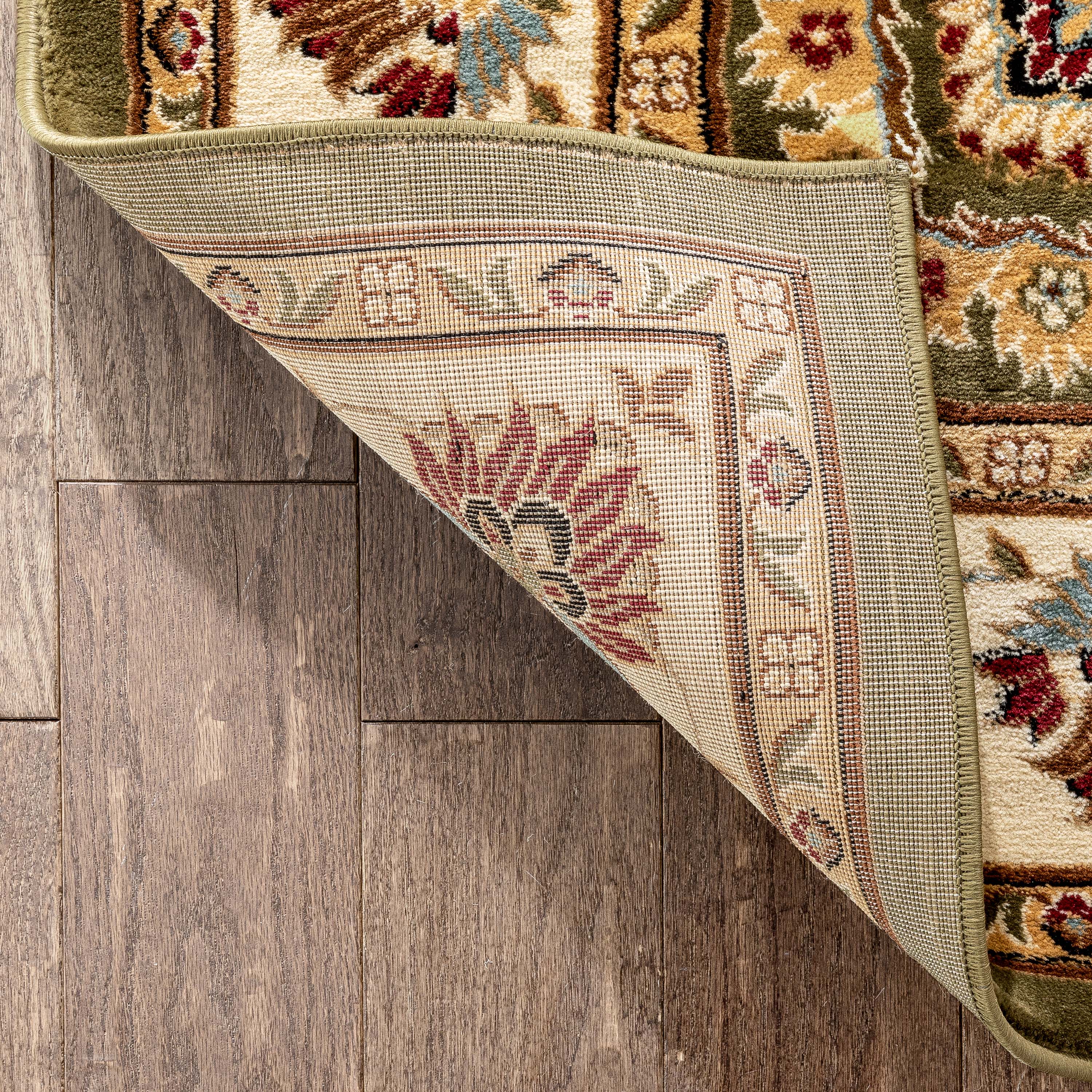 Abbasi Green Traditional Rug、mySite、gigharbornorthrealestate