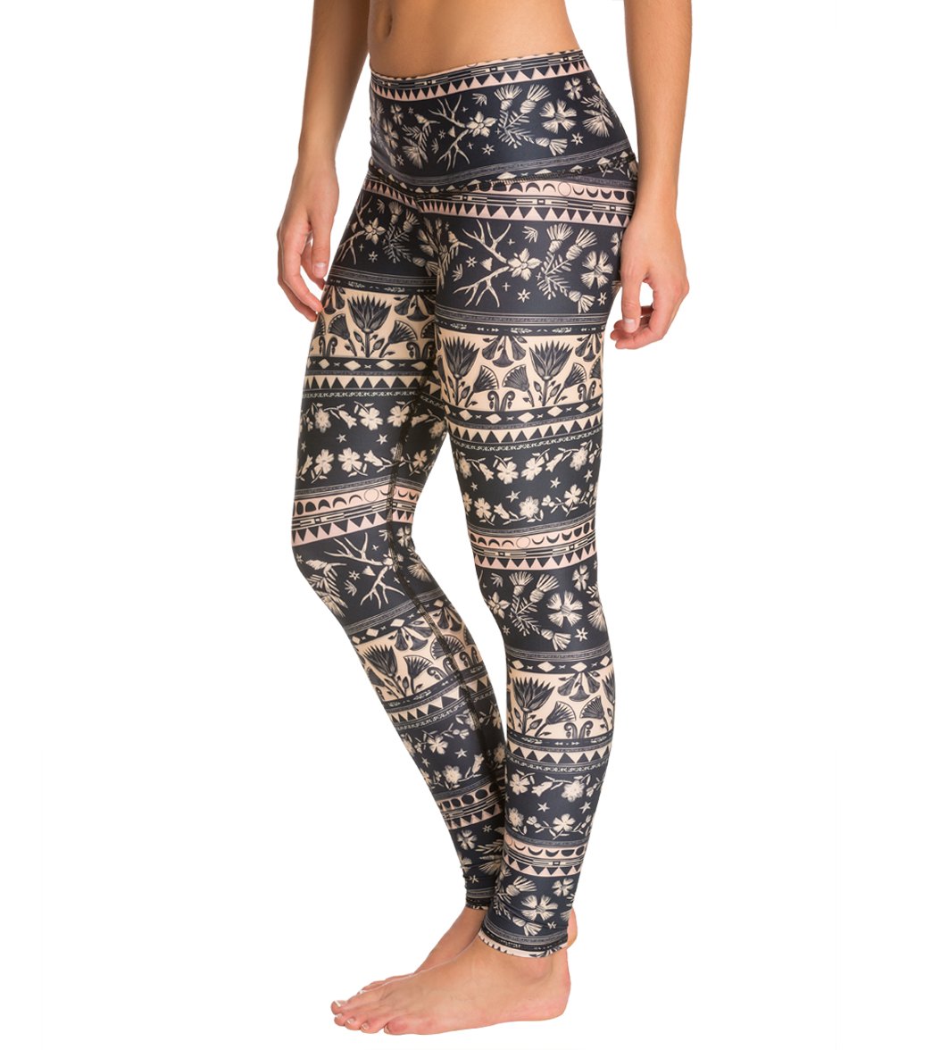 Teeki Moon Flower Yoga Leggings、mySite、noshort