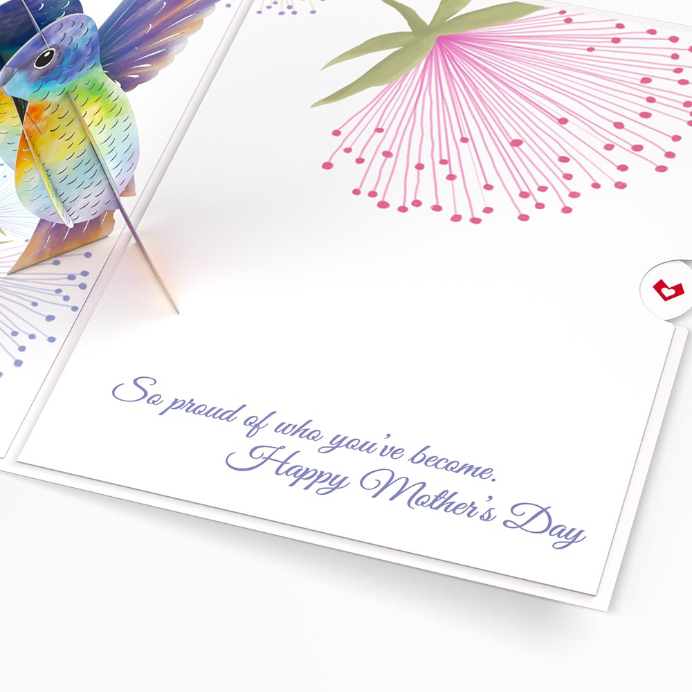 To My Daughter Mother’s Day Hummingbird Pop-Up Card、mySite、solidvoid