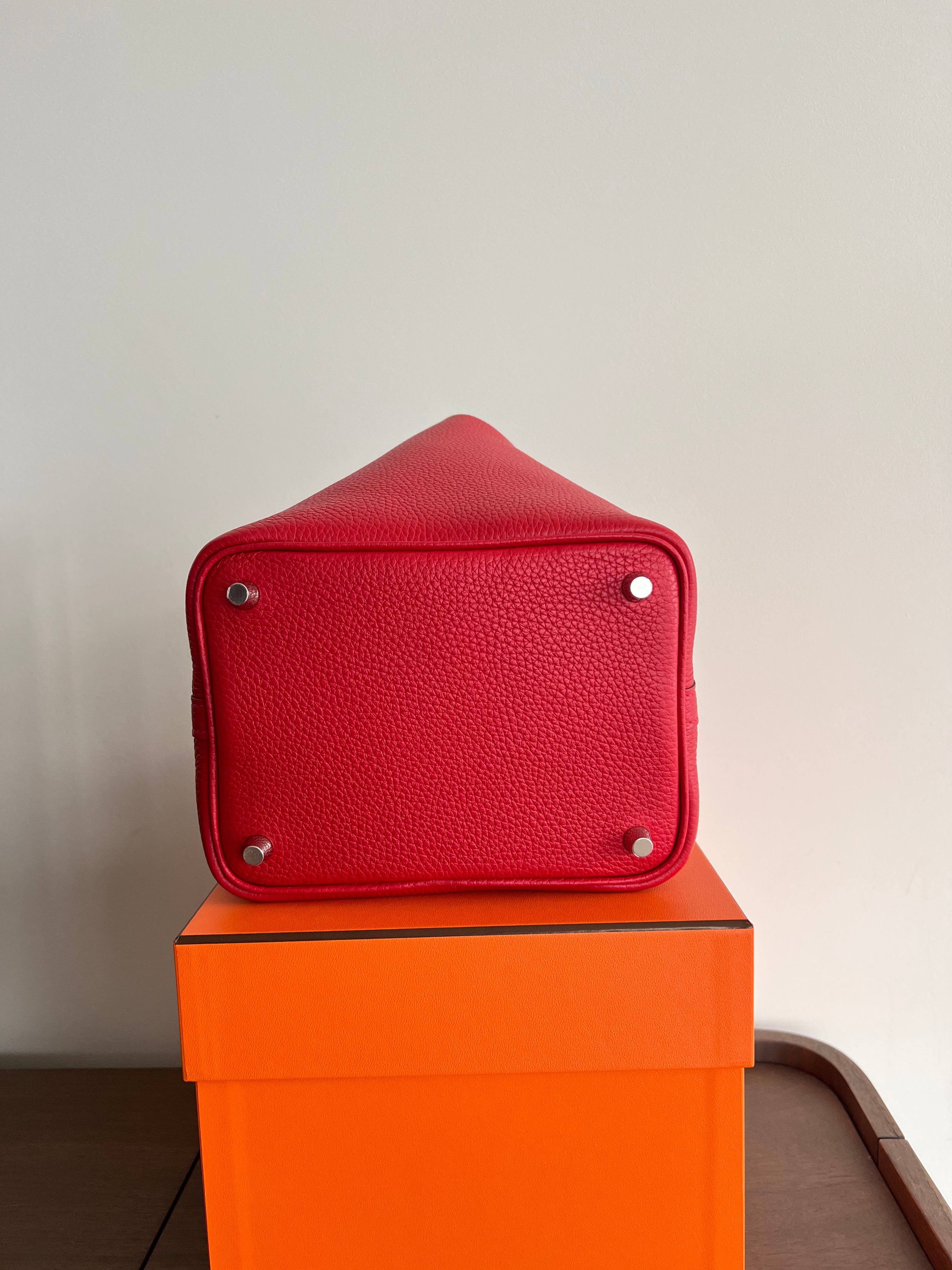 Hermès Picotin 18cm Rouge Casaque PHW、mySite、garminoutage.com