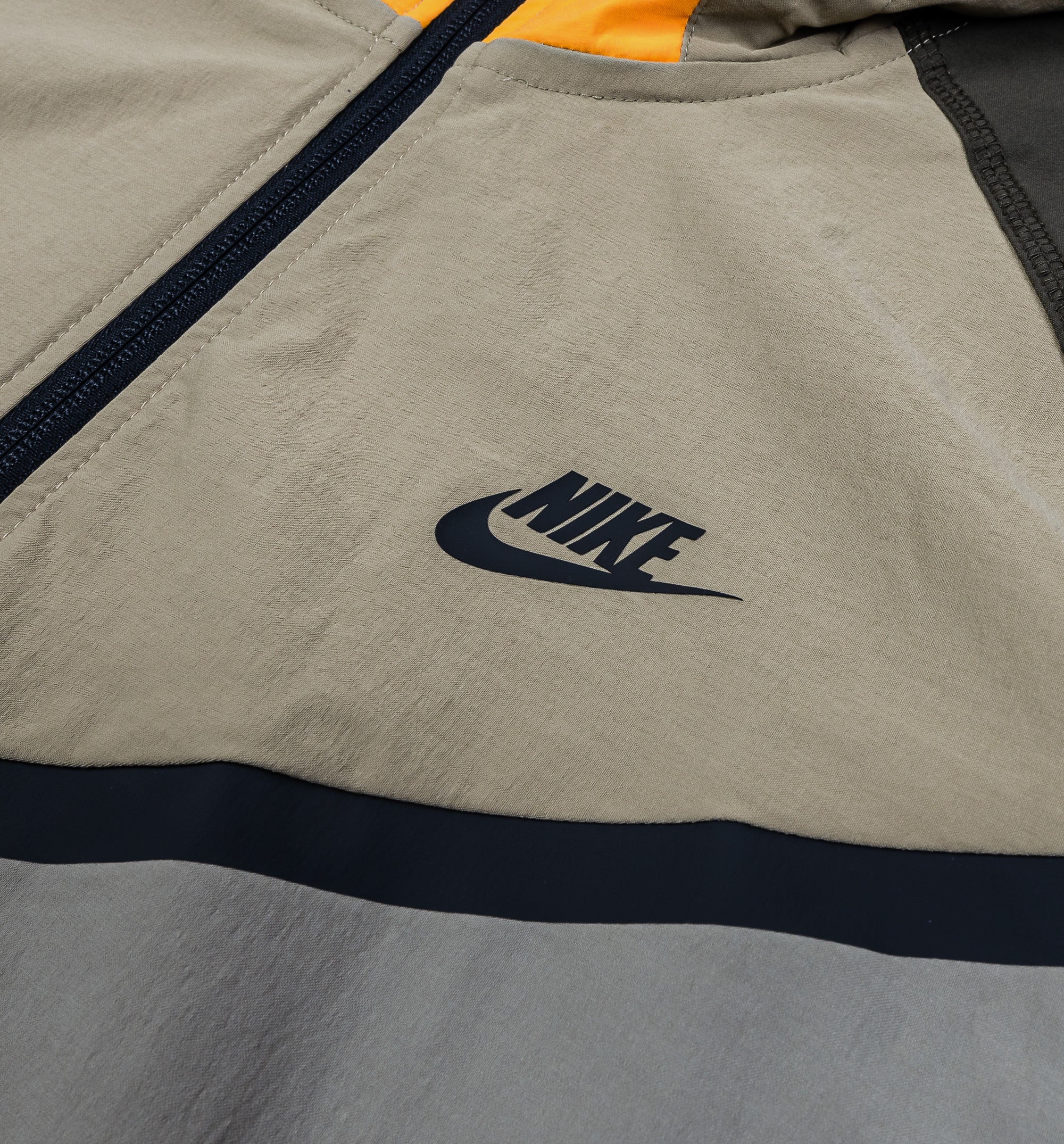 Tech Woven Windrunner Full Zip Mens Jacket - Neutral Olive/Sundial、mySite、dreamappss