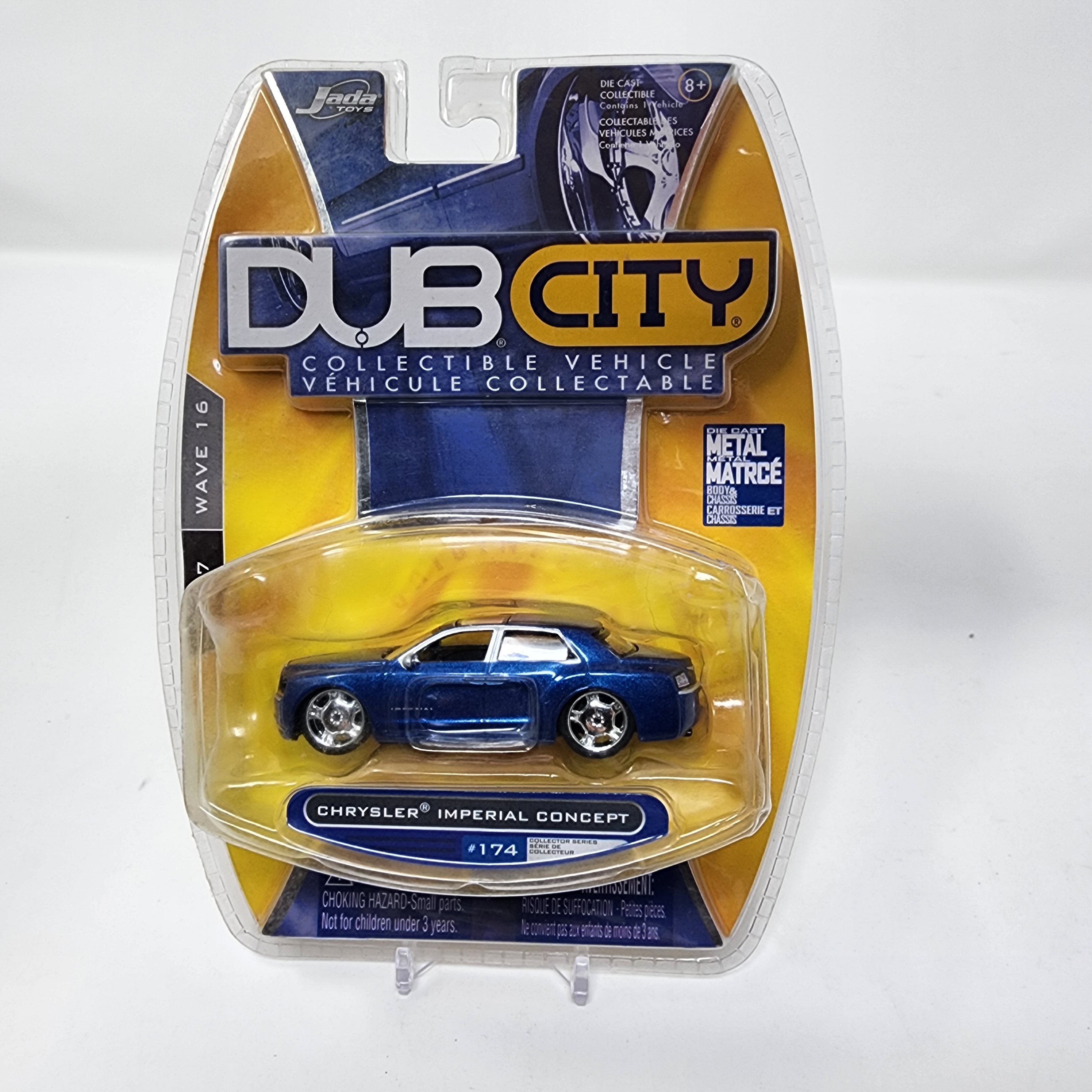 Chrysler Imperial Concept * Blue * Jada Toys 1:64 Scale Dub City、mySite、hgirdovlk