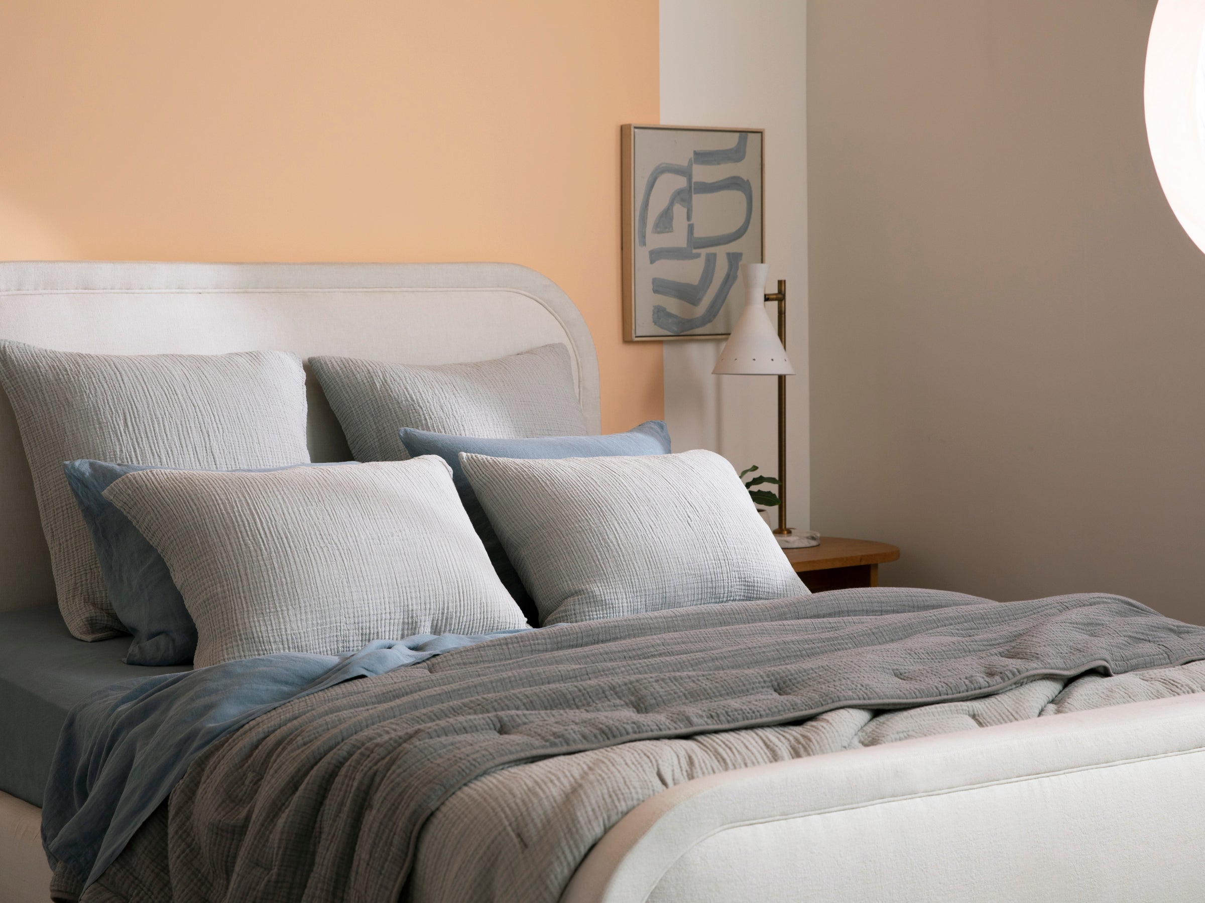  Organic Cloud Cotton Quilt Fabric Swatch (Steel and Smoke)、mySite、sugarbowlscore