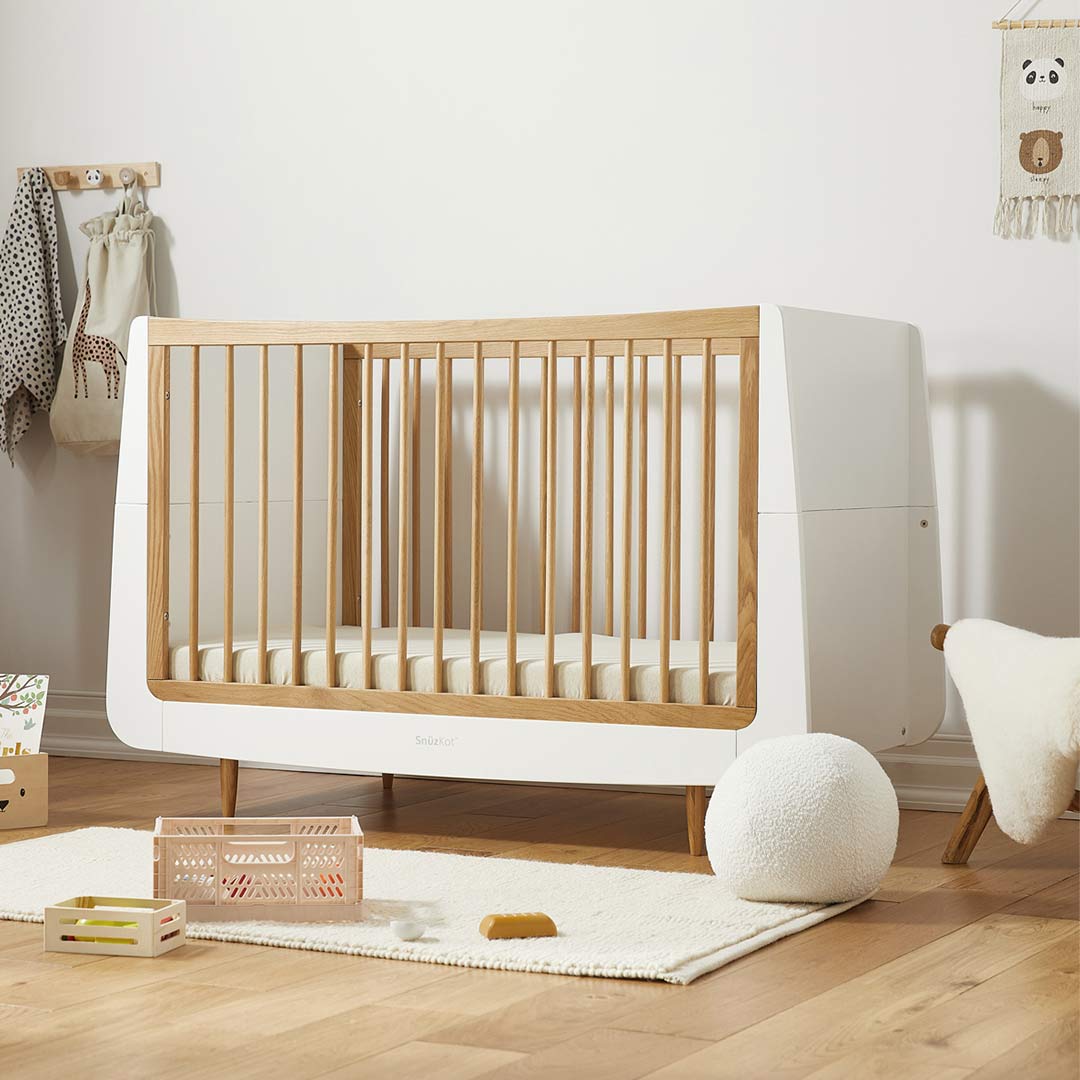  SnuzKot 2 Piece Nursery Furniture Set - The Natural Edit - Oak、mySite、merchandisen