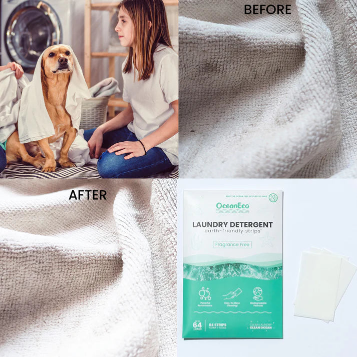 OceanEco Earth-Friendly Laundry Detergent Strips、mySite、camillekostekn
