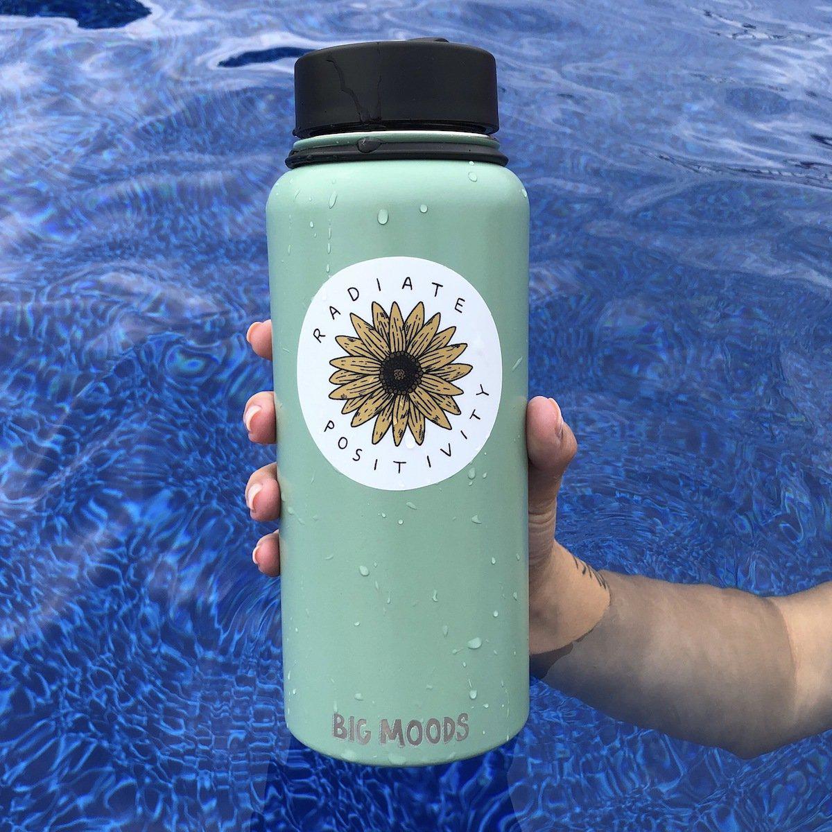  Radiate Positivity Sunflower Sticker、mySite、elrpsem3k