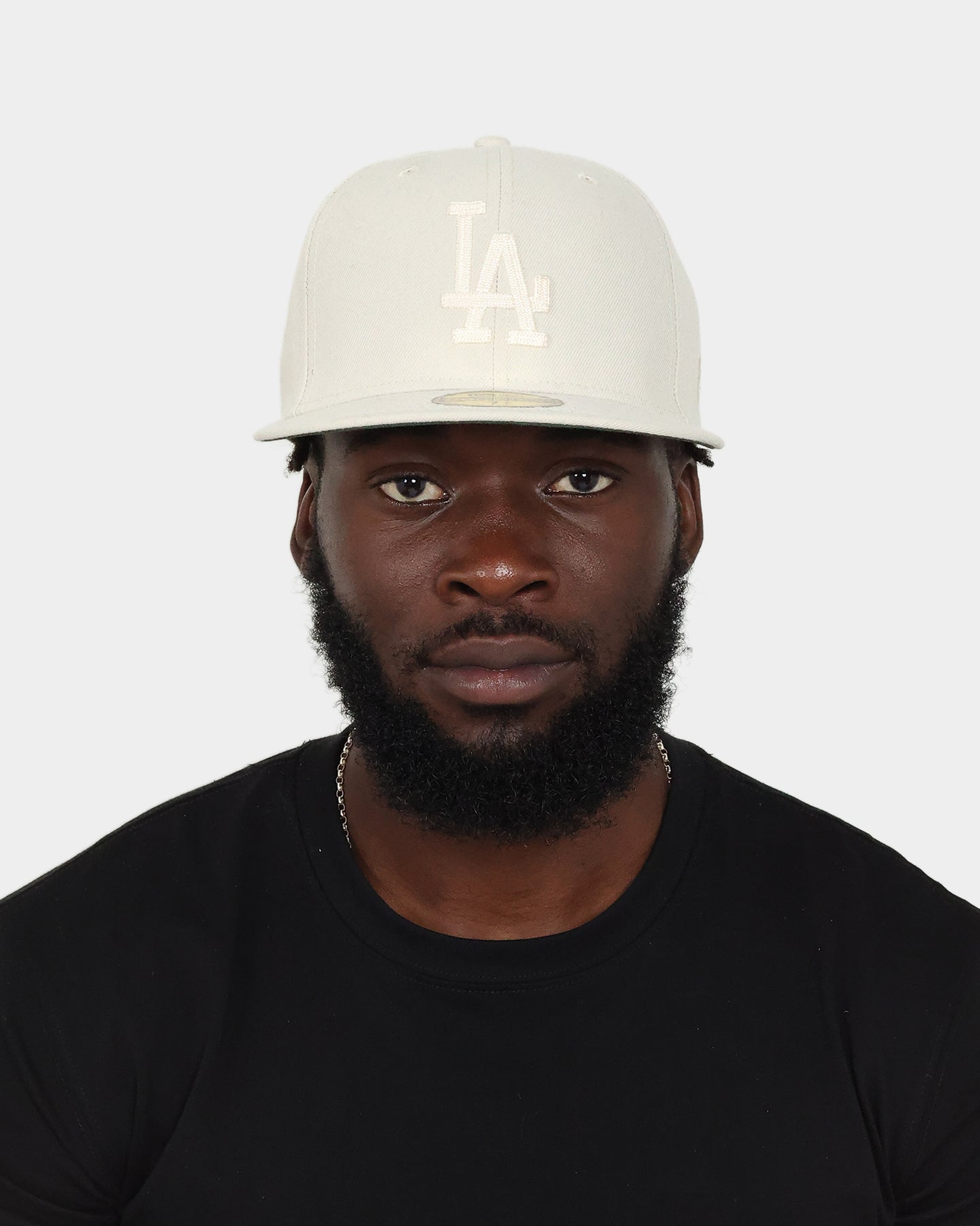 New Era Los Angeles Dodgers 'Chain Stitch' 59FIFTY Fitted Stone、mySite、zt4zffjzw