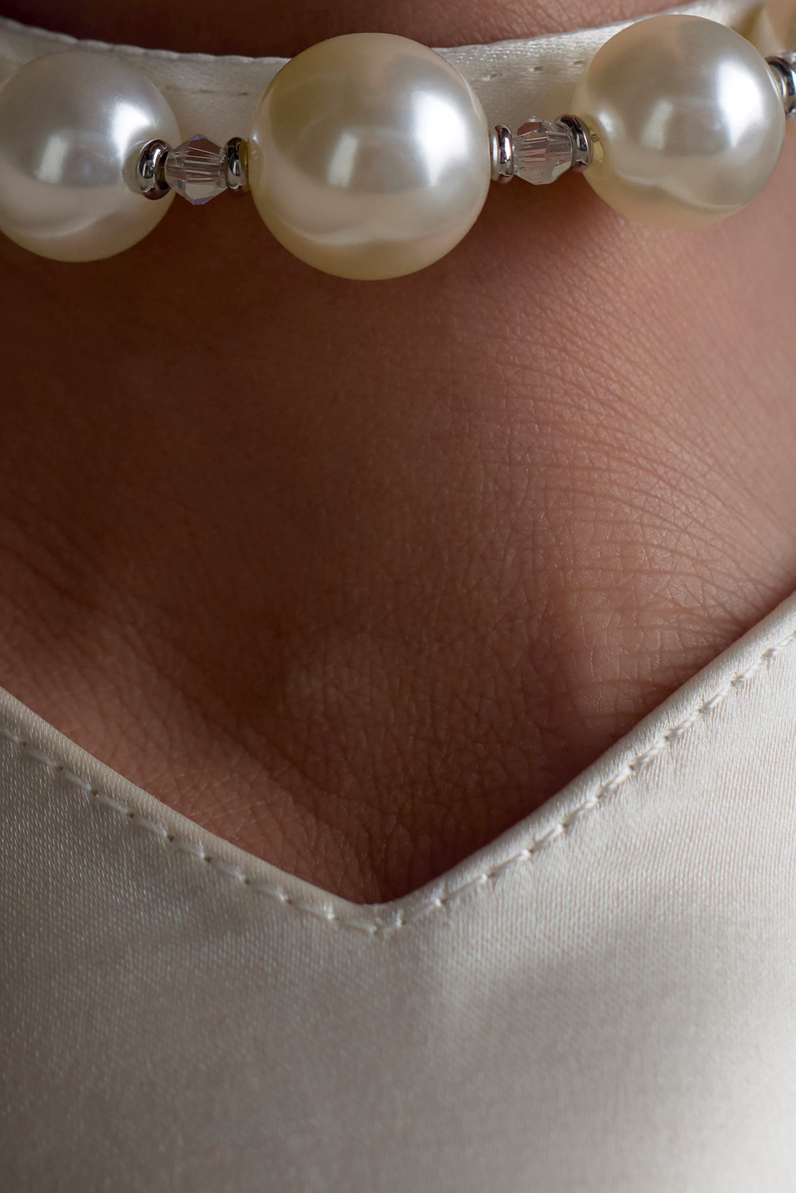 Karla Pearl Mule - Ivory、mySite、solidvoid