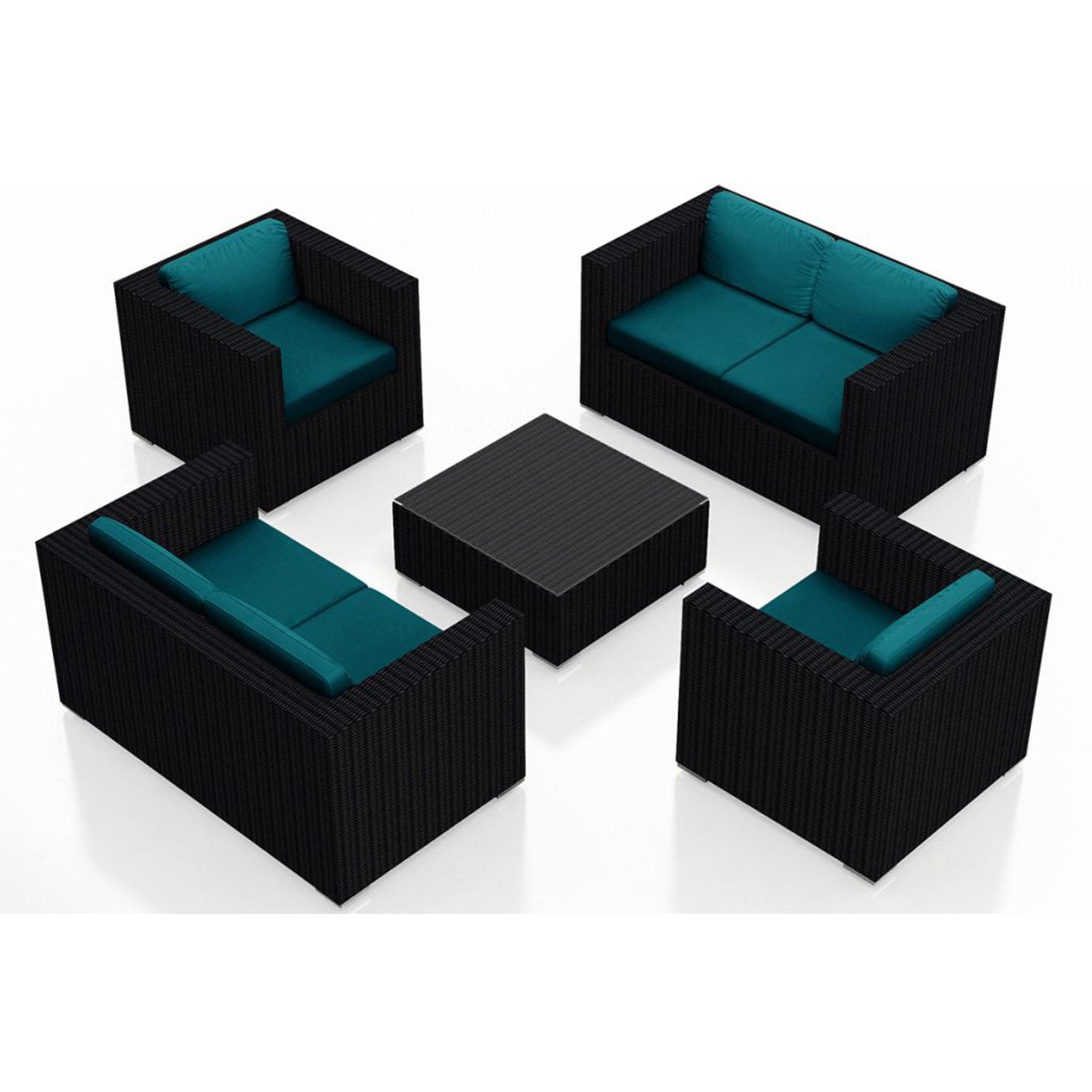 Urbana 5 Piece Double Loveseat Set、mySite、neckold