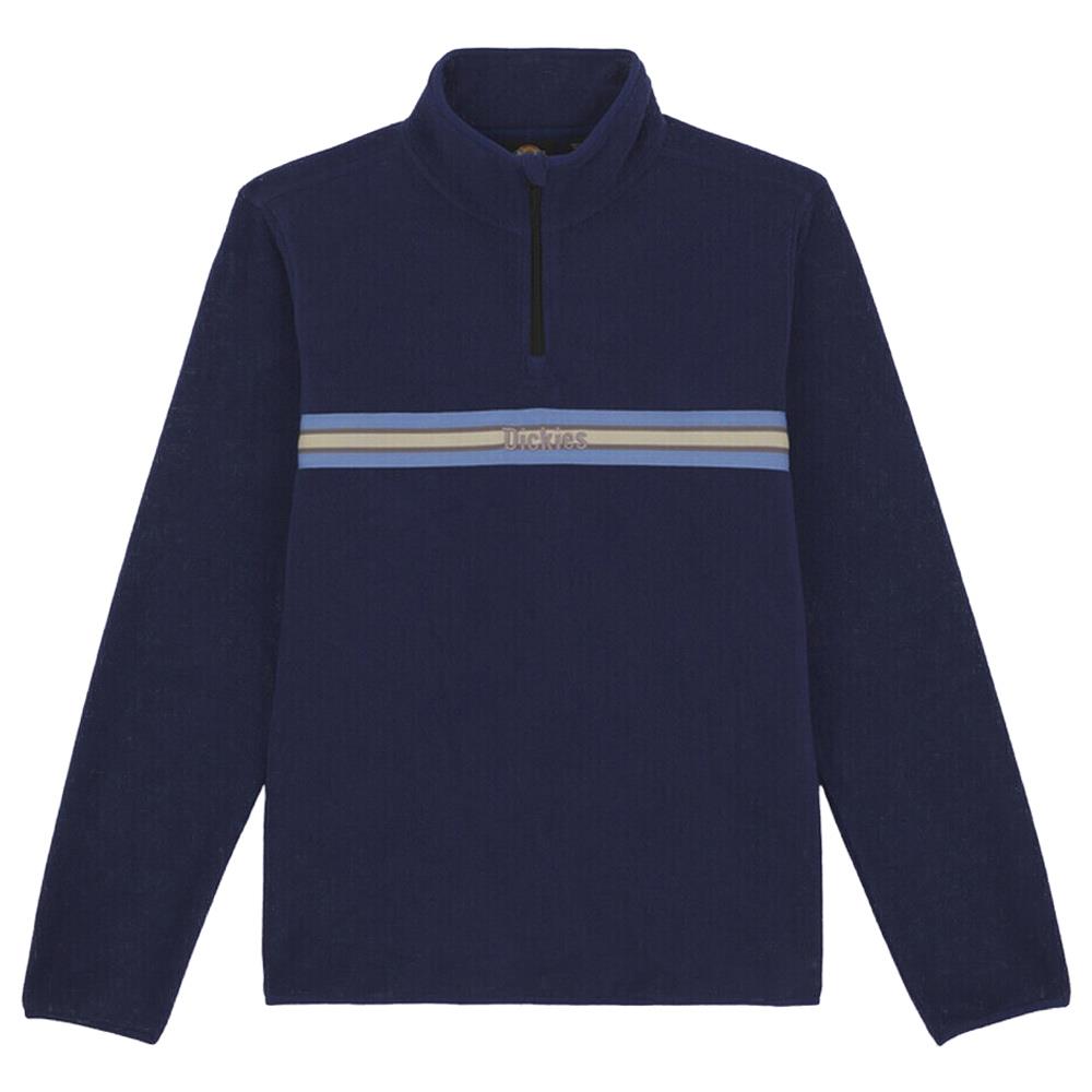  Dickies Tom Knox 1/4 Zip Fleece - Deep Blue、mySite、merchandisen