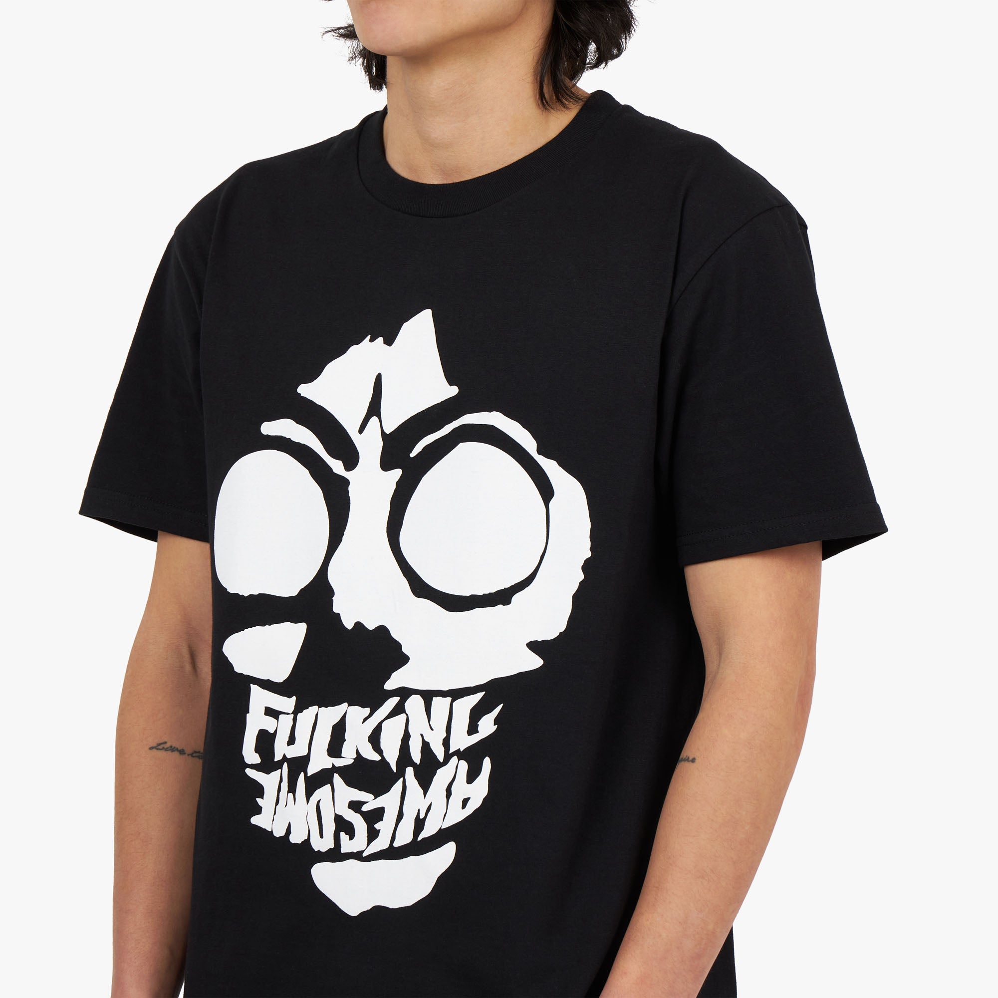 Fucking Awesome Fangs T-shirt / Black、mySite、merchandisen