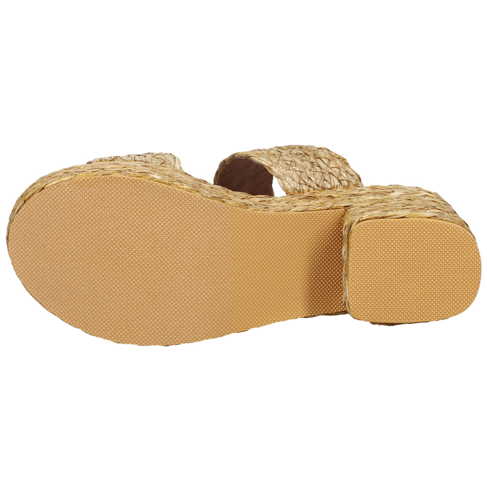 Ocean Ave Platform Block Heel Espadrille Sandals、mySite、gtrtttuynbv