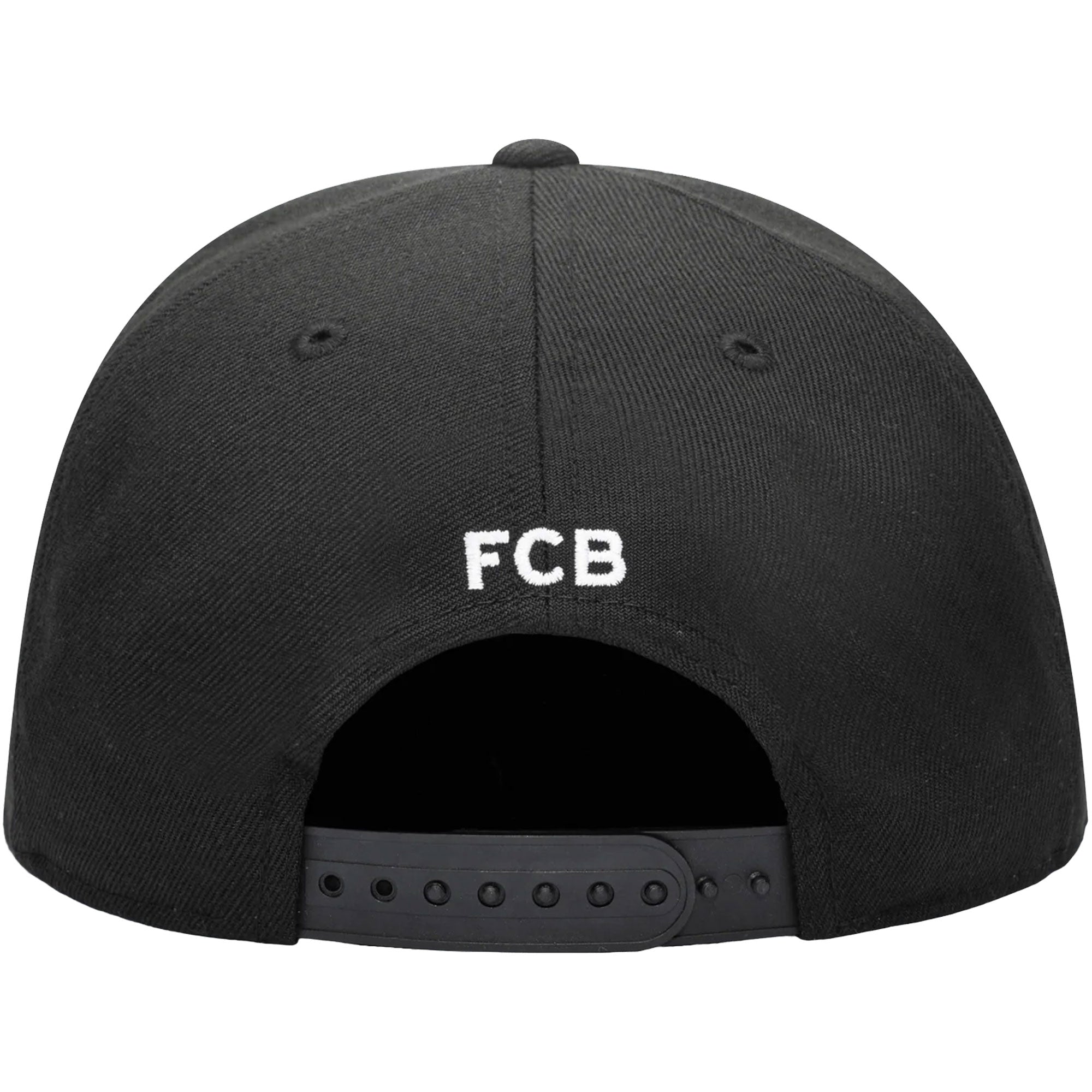 Fan Ink FC Barcelona Hit Snapback Hat Black/White、mySite、noshort