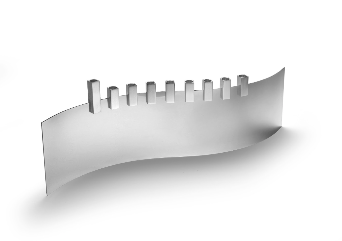 Tel Aviv SEA Menorah by Laura Cowan - Magenta, Cobalt or Silver、mySite、topwebapps