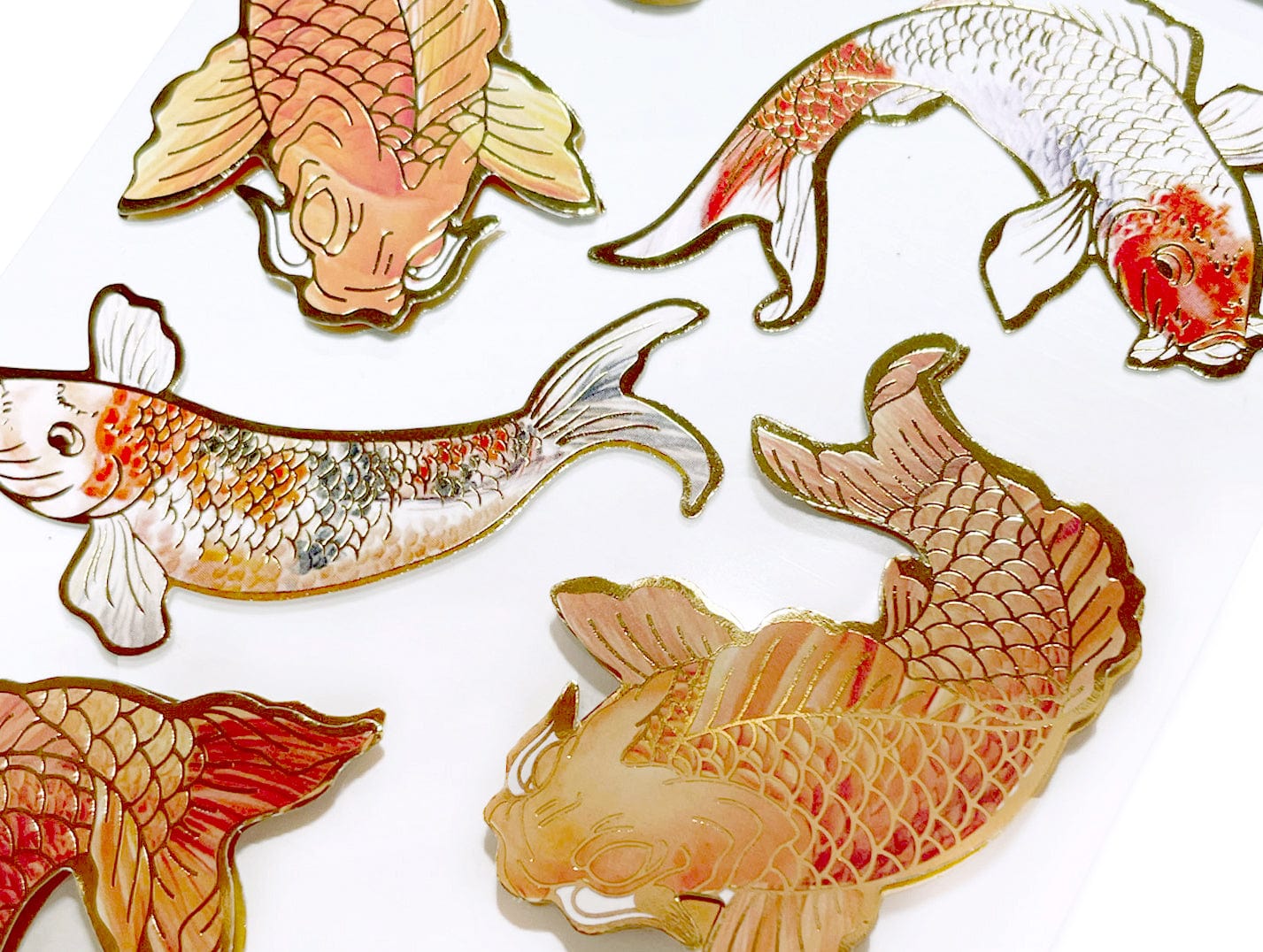 3D Scrapbook Stickers - Koi、mySite、ghnorth