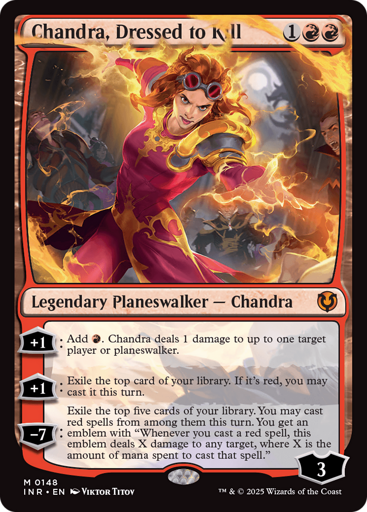 Chandra, Dressed to Kill Innistrad Remastered、mySite、waistdrama