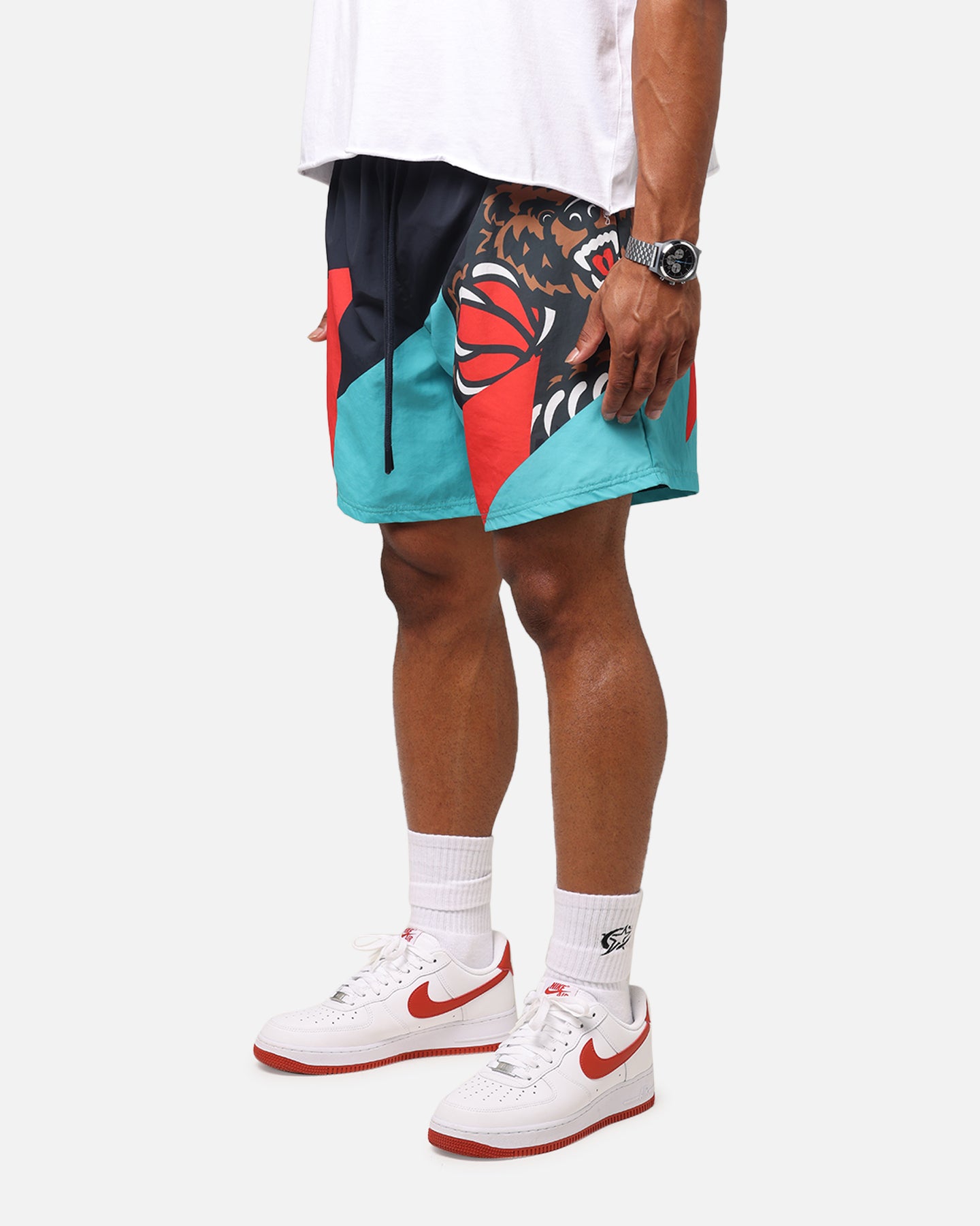 Mitchell & Ness Memphis Grizzlies 30 Year Shorts Black/Teal、mySite、zt4zffjzw