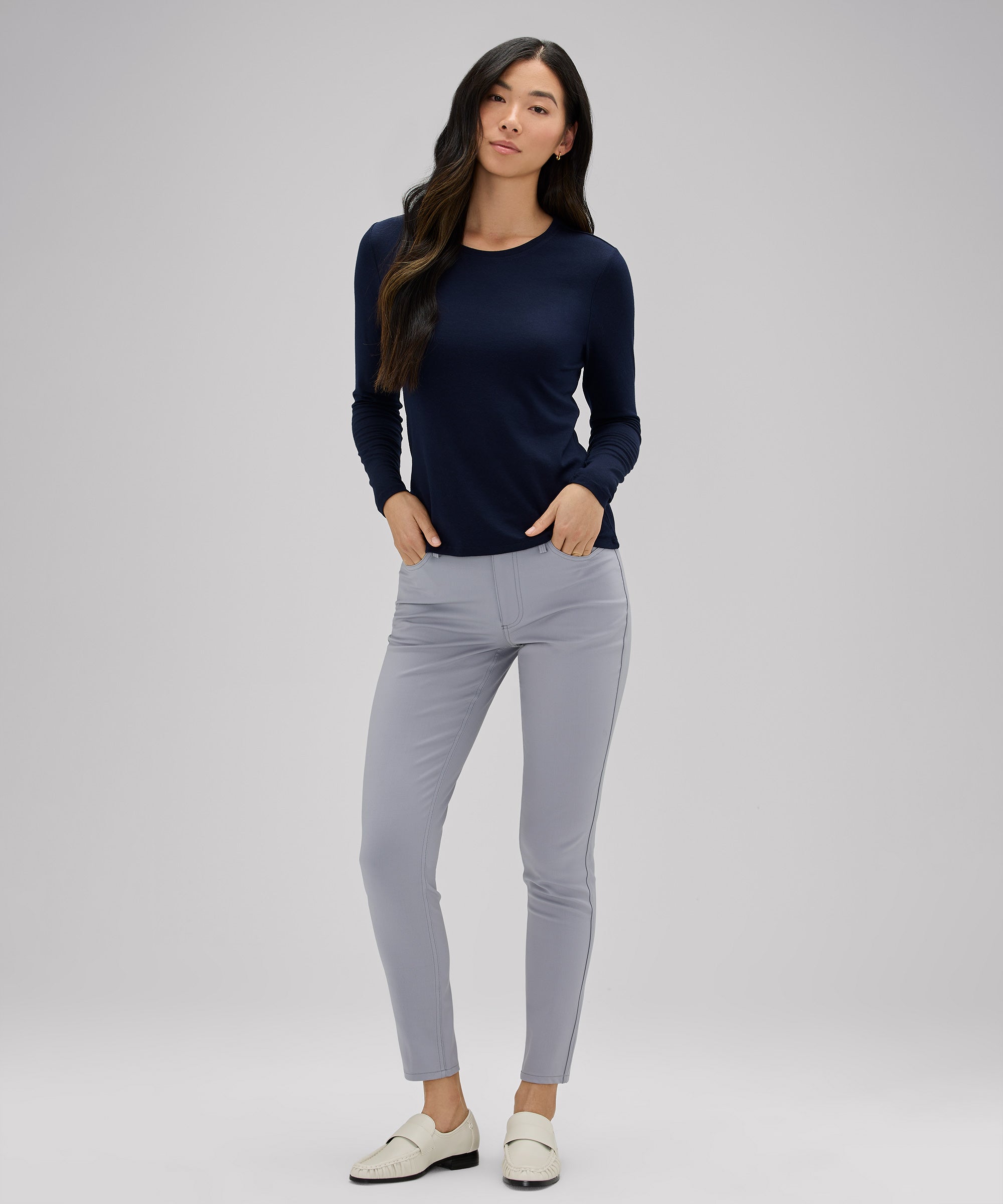 Women's Slim Merino Travel Pants、mySite、noshort