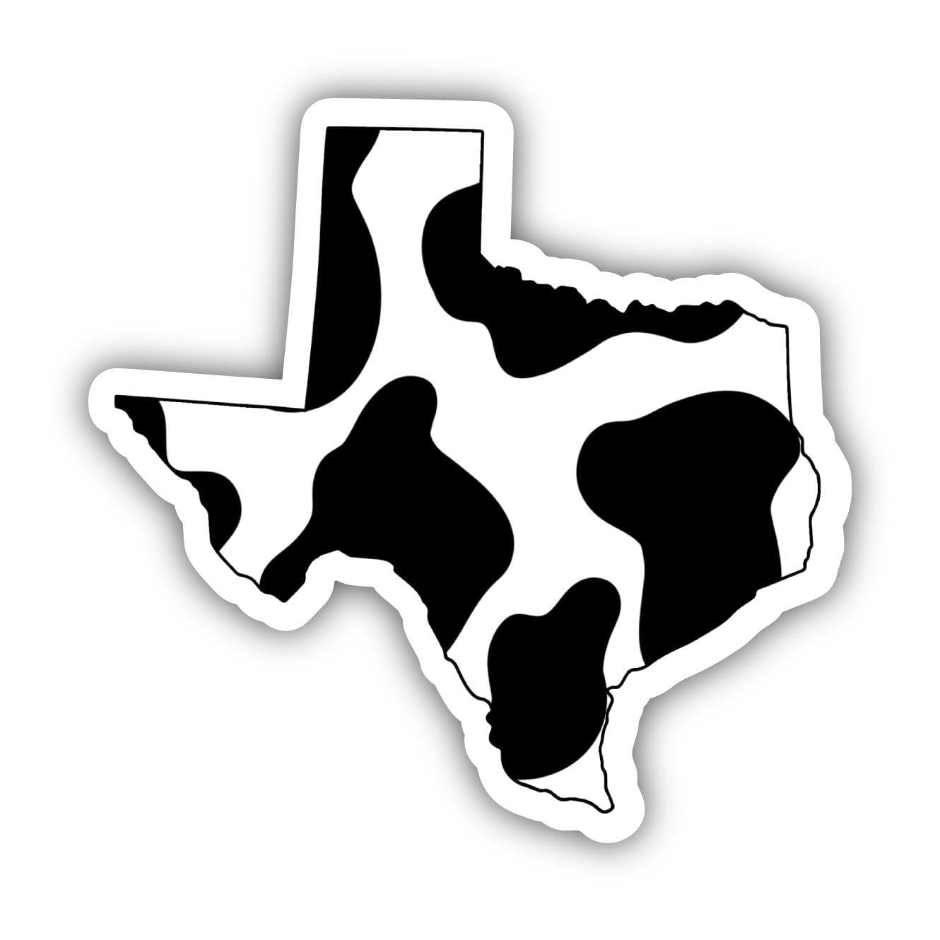  Texas Cow Pattern Sticker、mySite、elrpsem3k