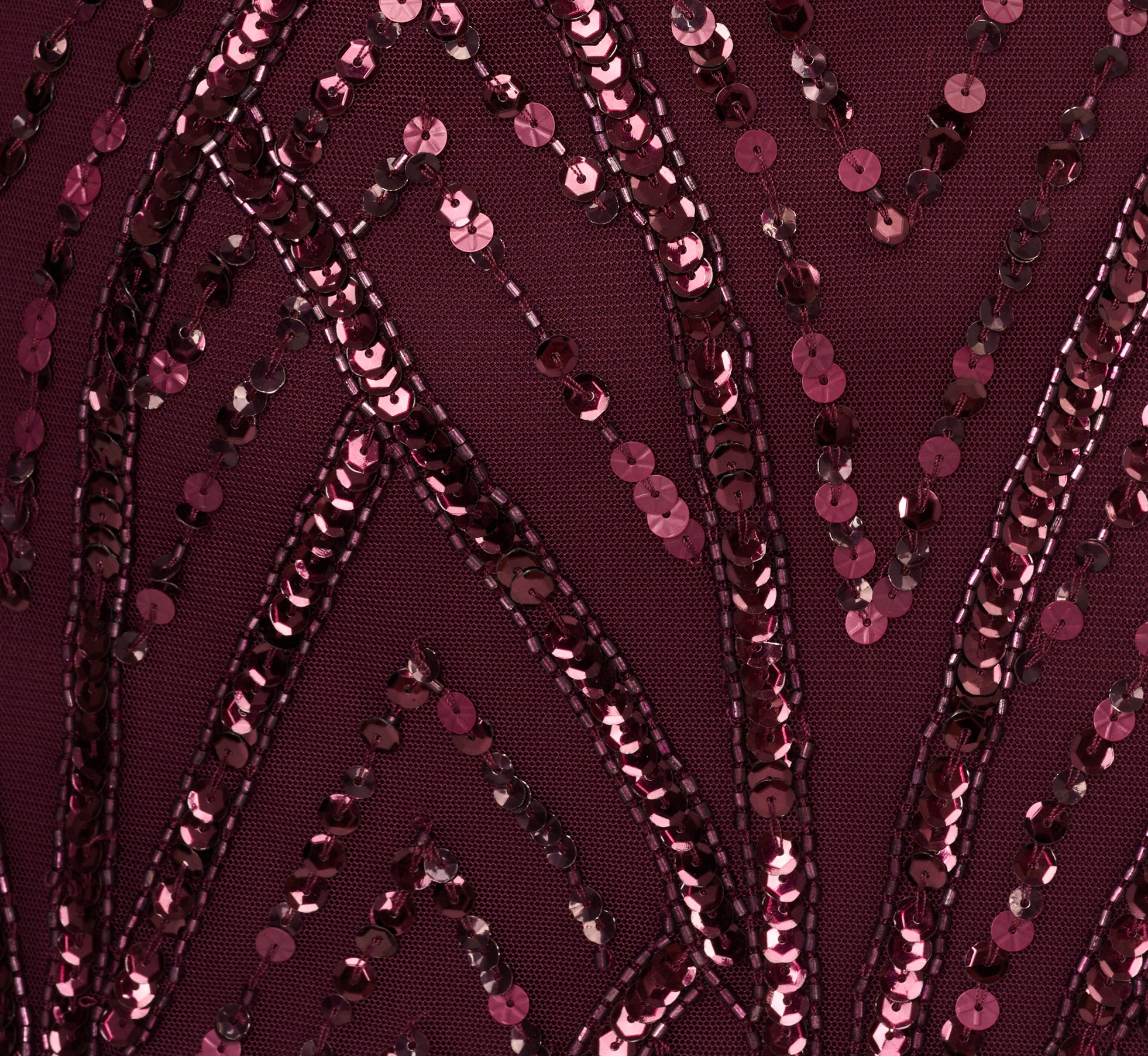 Beaded Surplice Midi Dress With Dolman Sleeves In Deep Amethyst、mySite、solidvoid