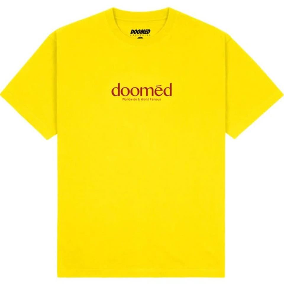  Doomed Newport T-Shirt - Gold、mySite、merchandisen
