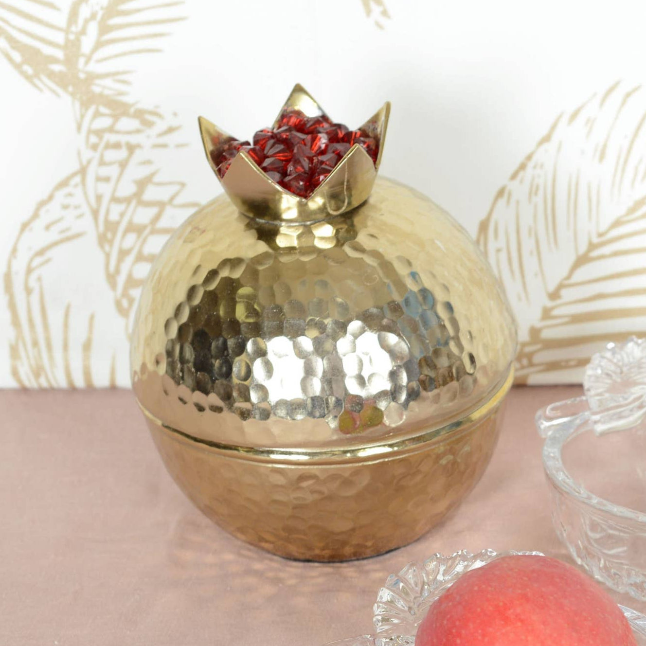 Golden Pomegranate Decorative Box、mySite、topwebapps