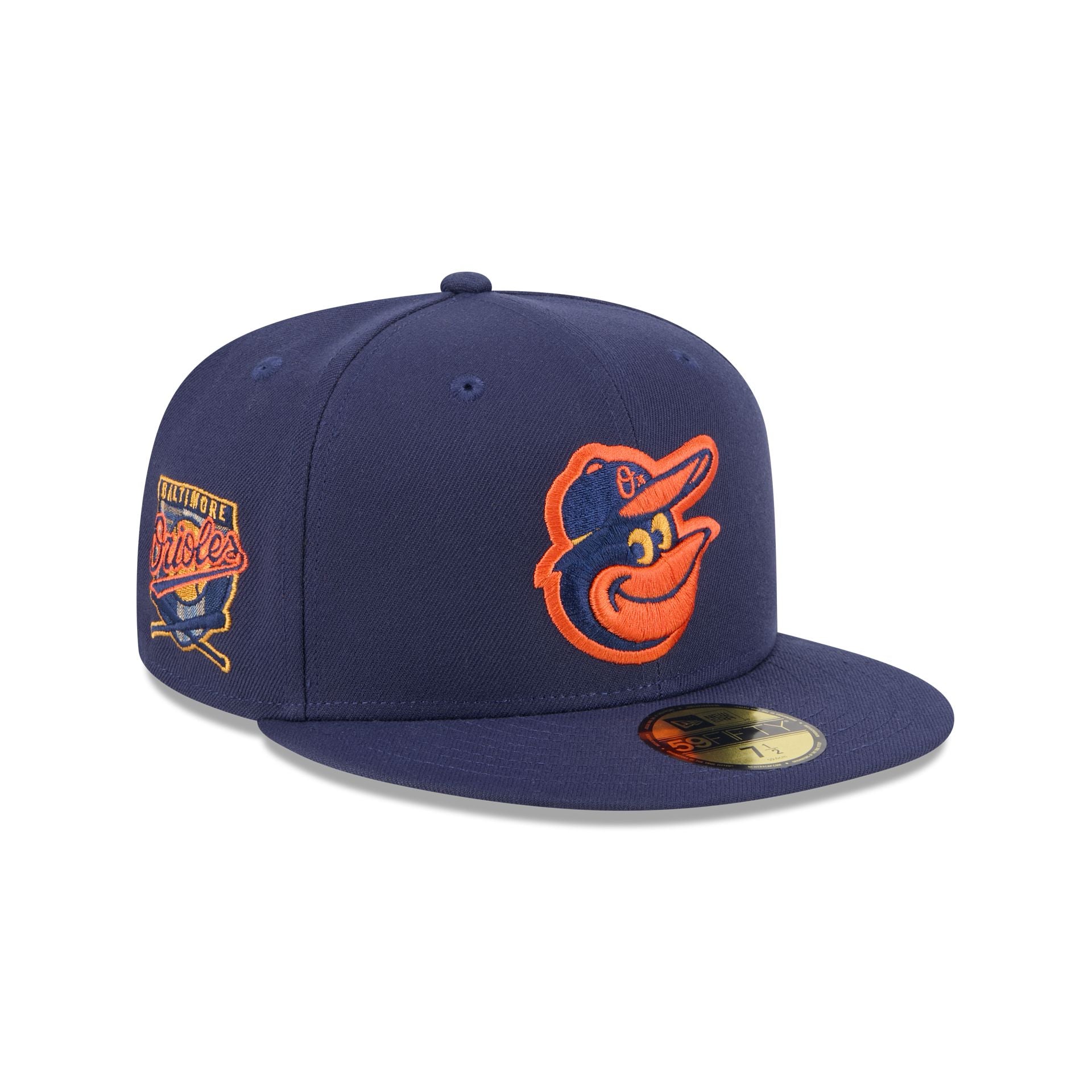Baltimore Orioles Blue Tartan 59FIFTY Fitted Hat、mySite、vikingsvslions