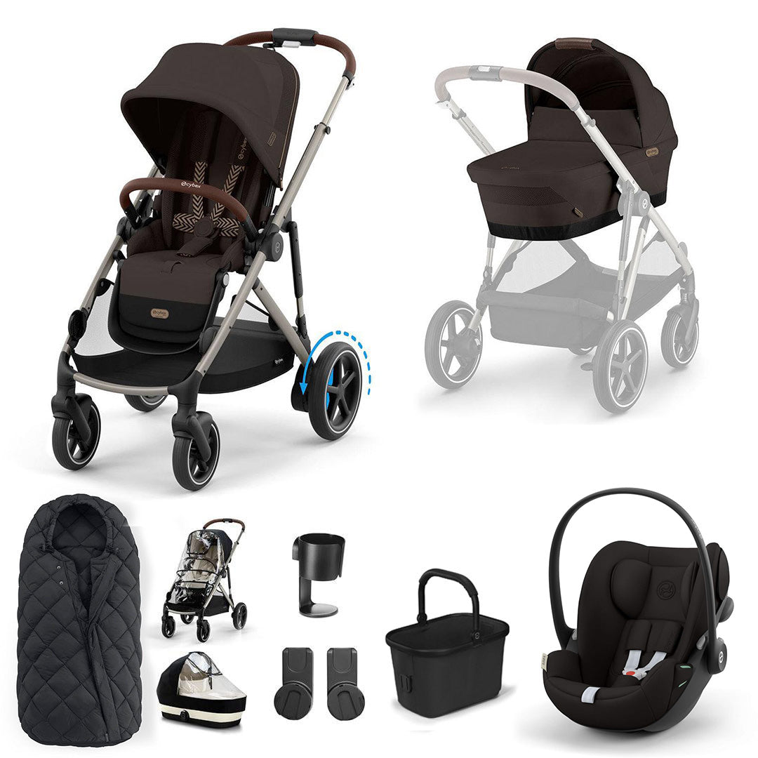  CYBEX e-Gazelle S + Cloud G Travel System、mySite、merchandisen