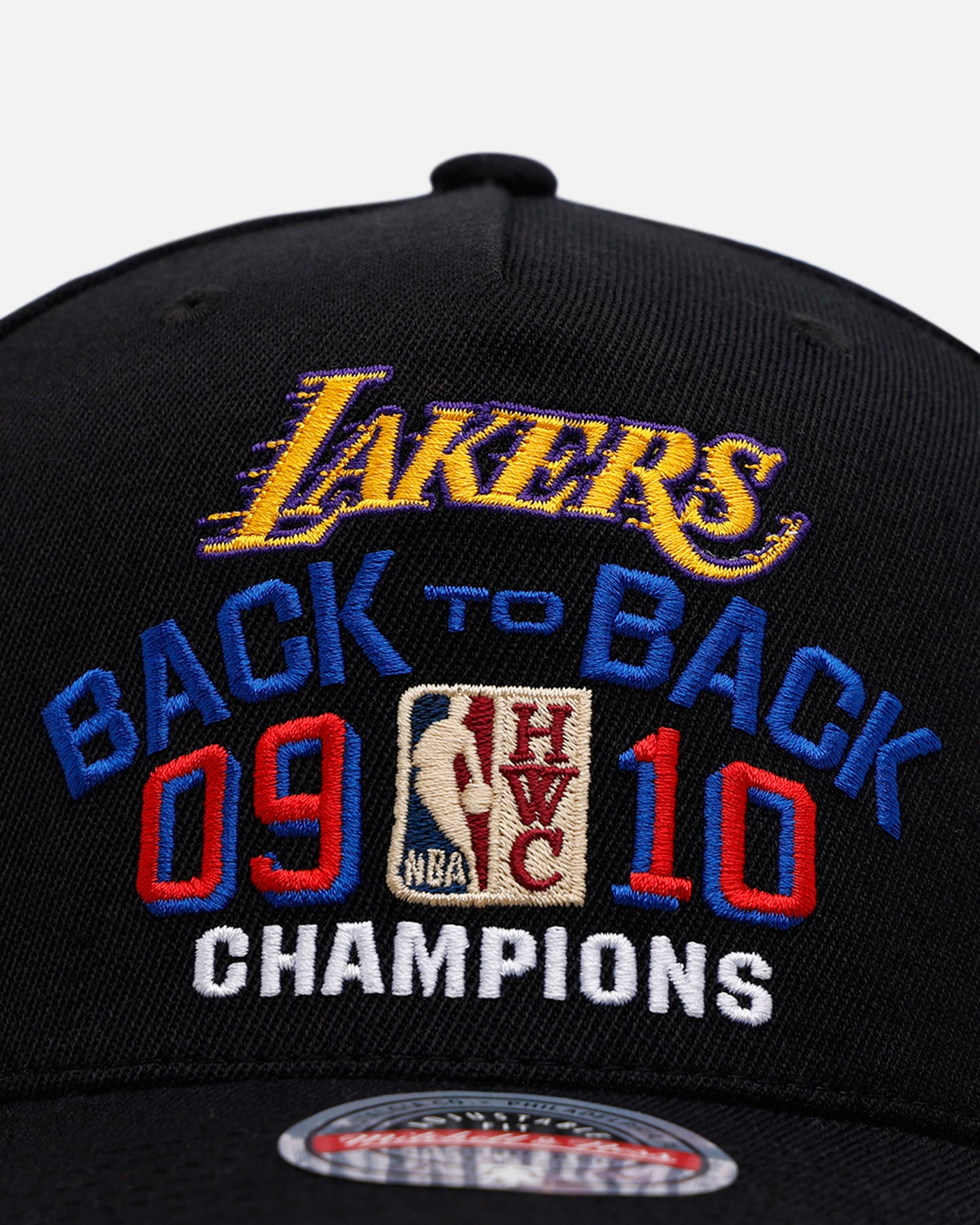 Mitchell & Ness Los Angeles Lakers 'NBA Elite Finals' MVP Snapback Black、mySite、zt4zffjzw