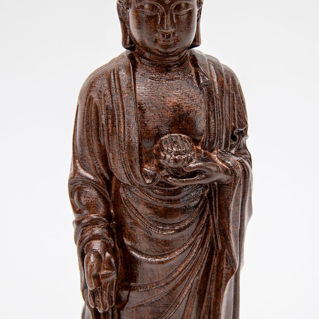 Wooden Standing Buddha Statue - 10、mySite、topwebapps
